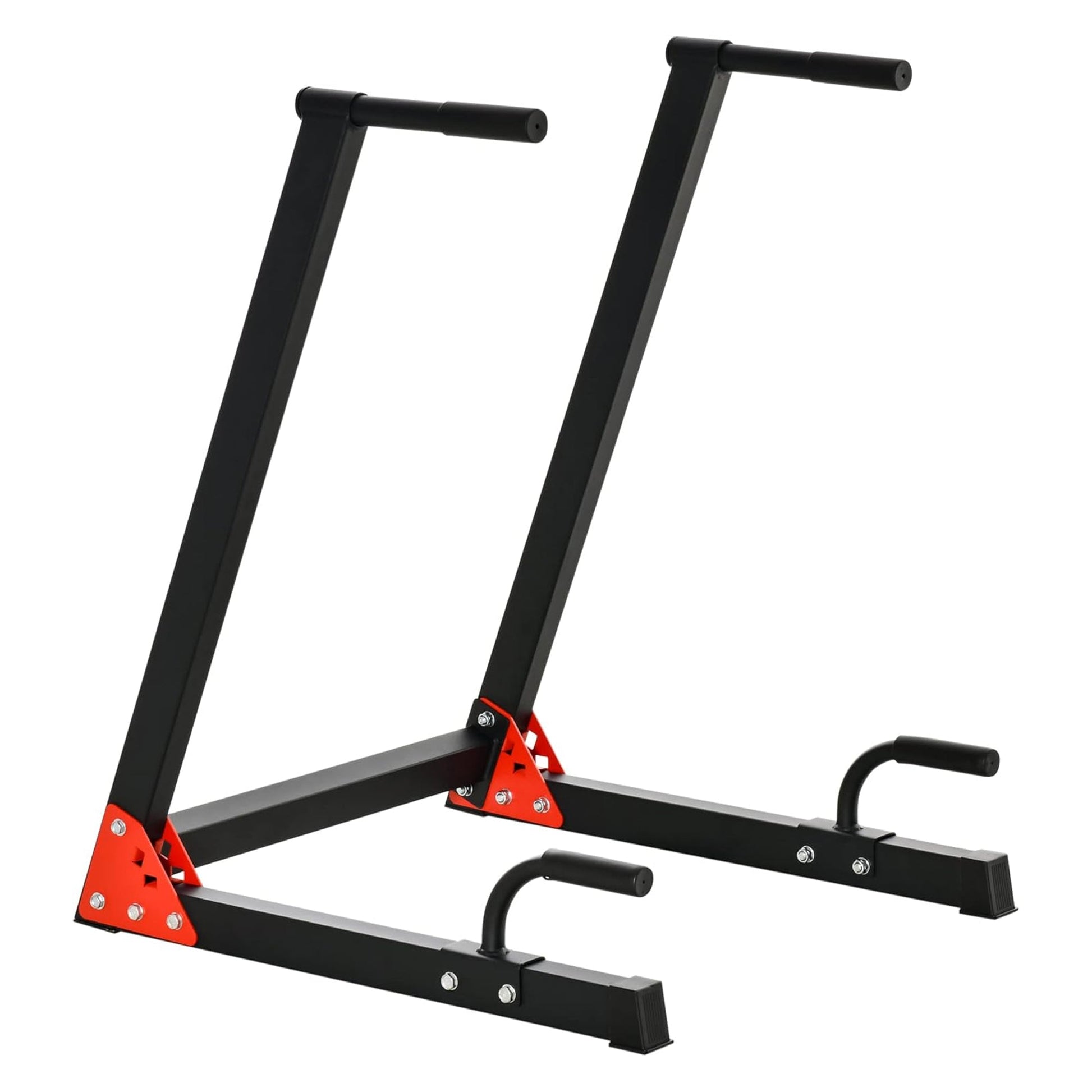 Heavy Duty Steel Dip Station | Non‑Slip Design | Upper Body & Core Strength Training for Home Gyms