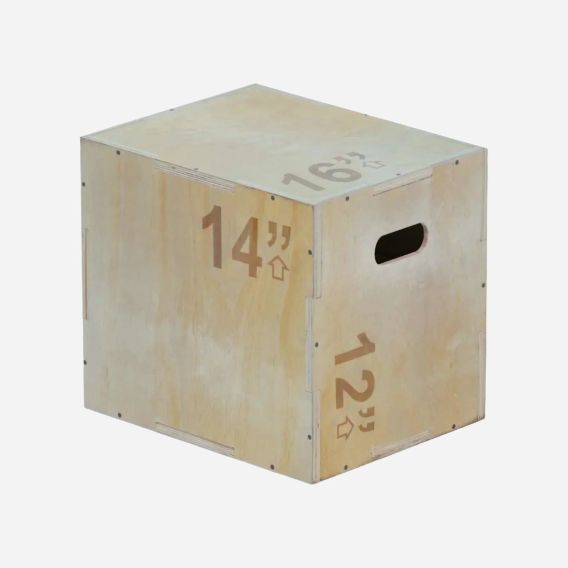 Train Smarter with 3-in-1 Wood Plyometric Box – Durable Puzzle-Lock Design, Non-Slip Grip, Adjustable Heights for Compact Home Gyms