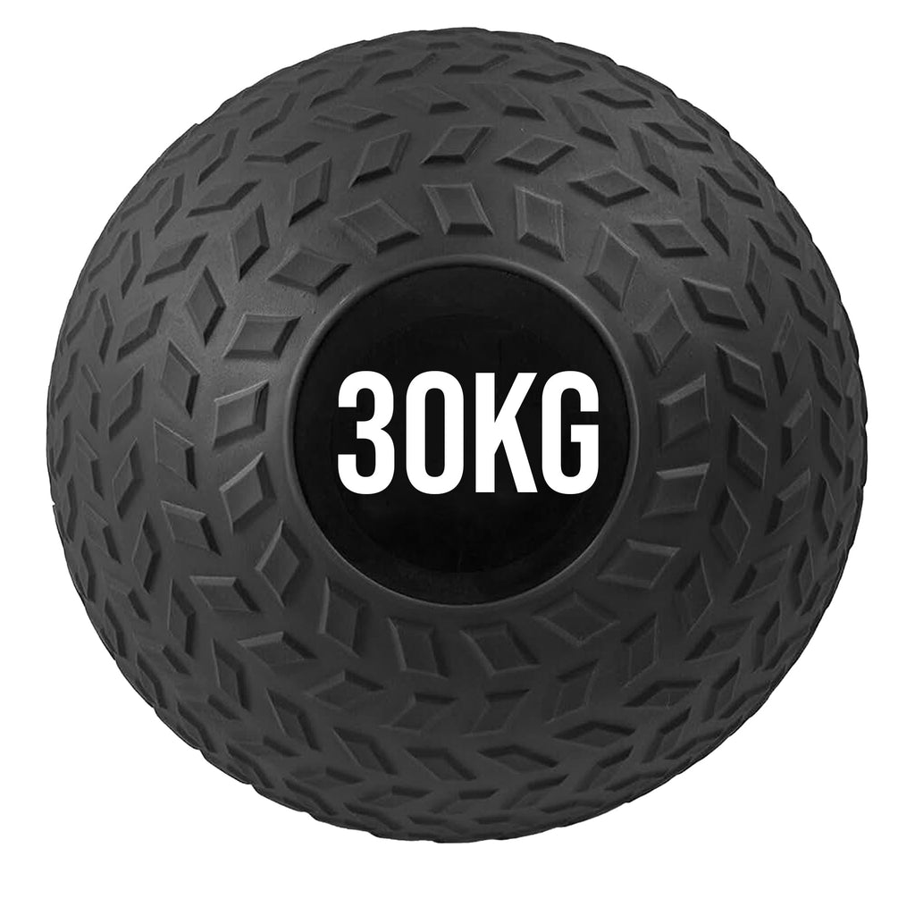 Smash-Proof Slam Ball – Textured Rubber, No‑Bounce Power Ball for Core & Strength Workouts, Durable Grip Training Gear for Home & Garage Gyms