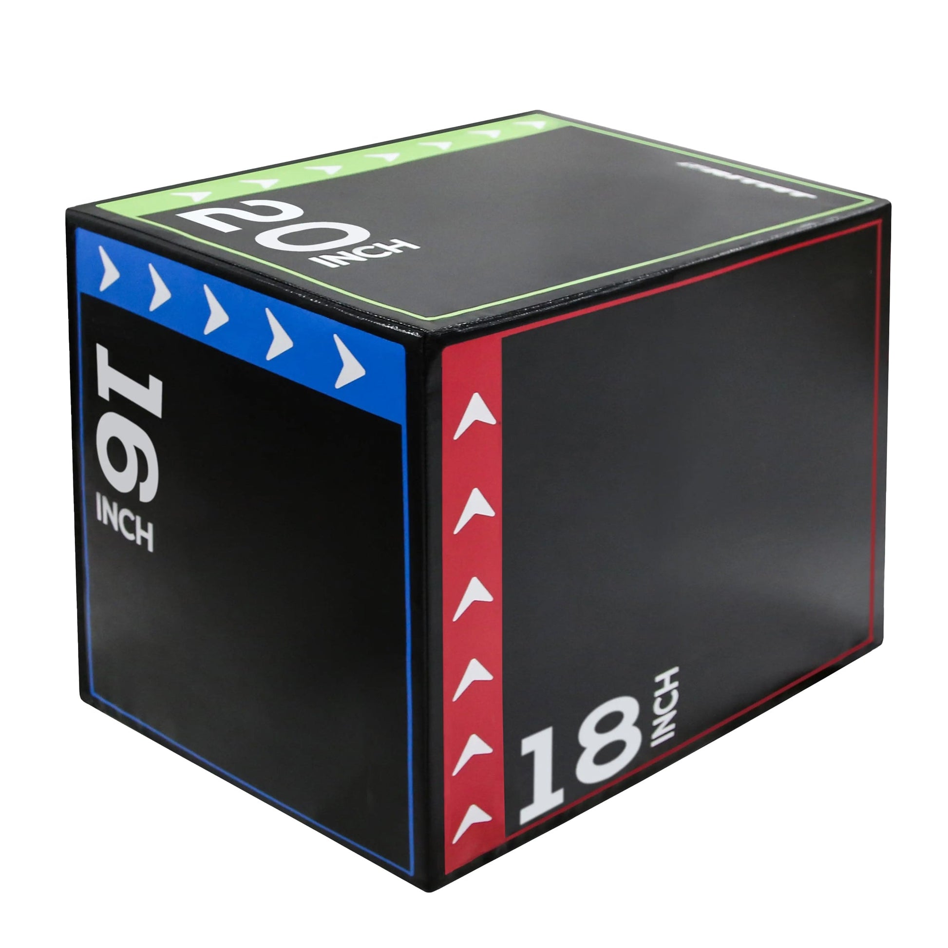 3‑in‑1 Soft Plyometric Jump Box – Non‑Slip EVA Foam – Adjustable Heights for Strength & Cardio · Home Gym Training