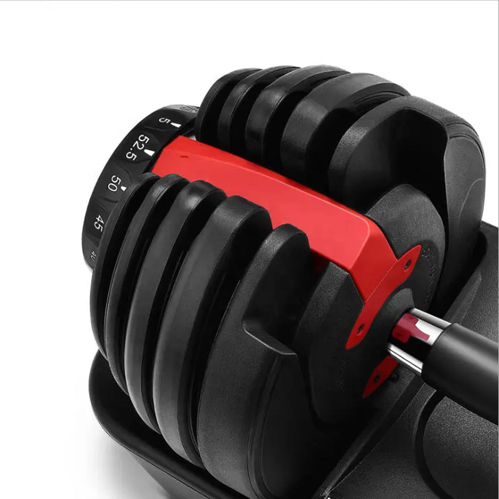 Adjustable Dumbbells 40 kg – Neoprene‑Coated Smart Dial Weights, Multi‑Grip Strength Training for Space‑Saving Home Gym