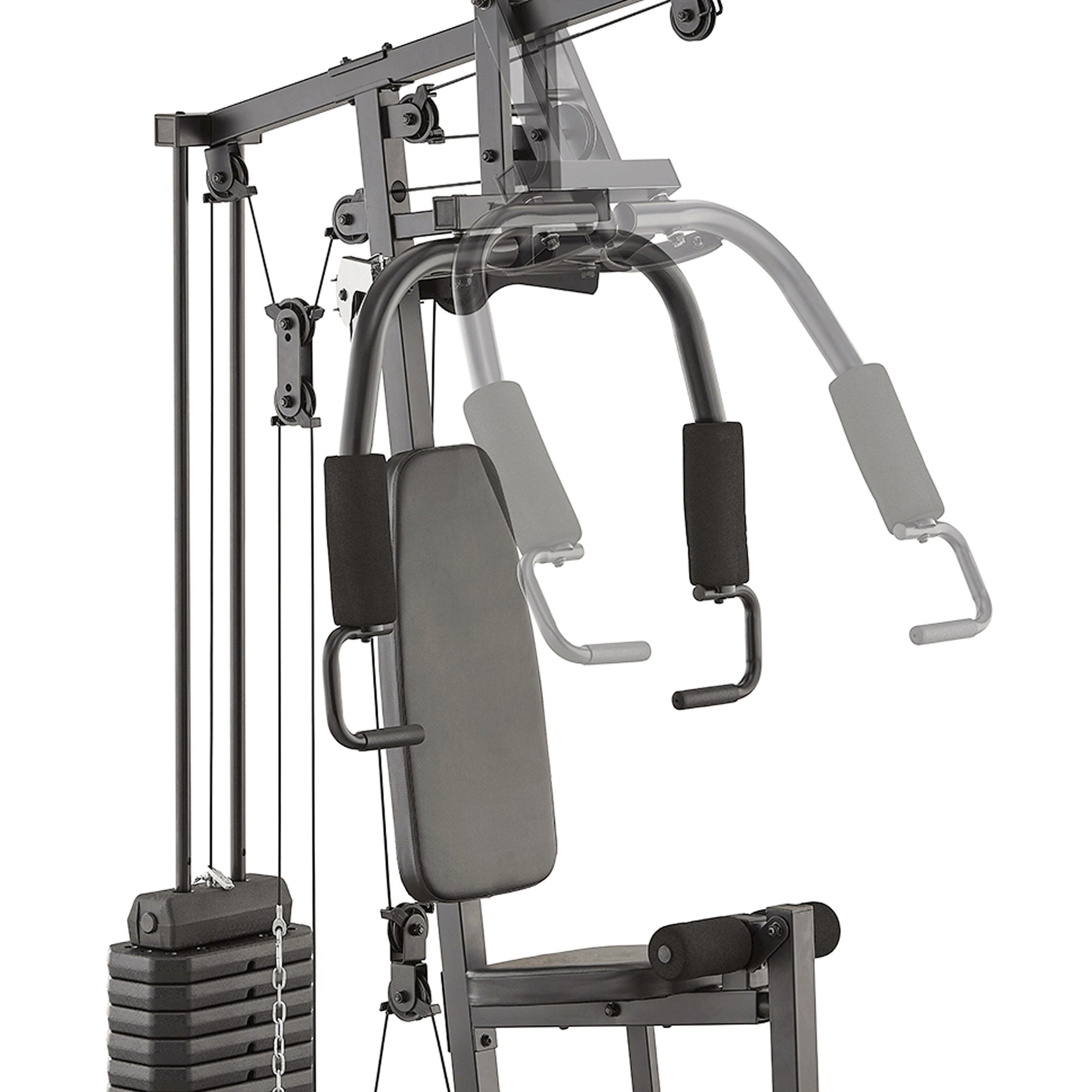 Multi‑Gym Home Fitness Machine, Heavy‑Duty Steel Frame, 45/66 kg Stack, Full‑Body Strength Training for Garage or Personal Gym