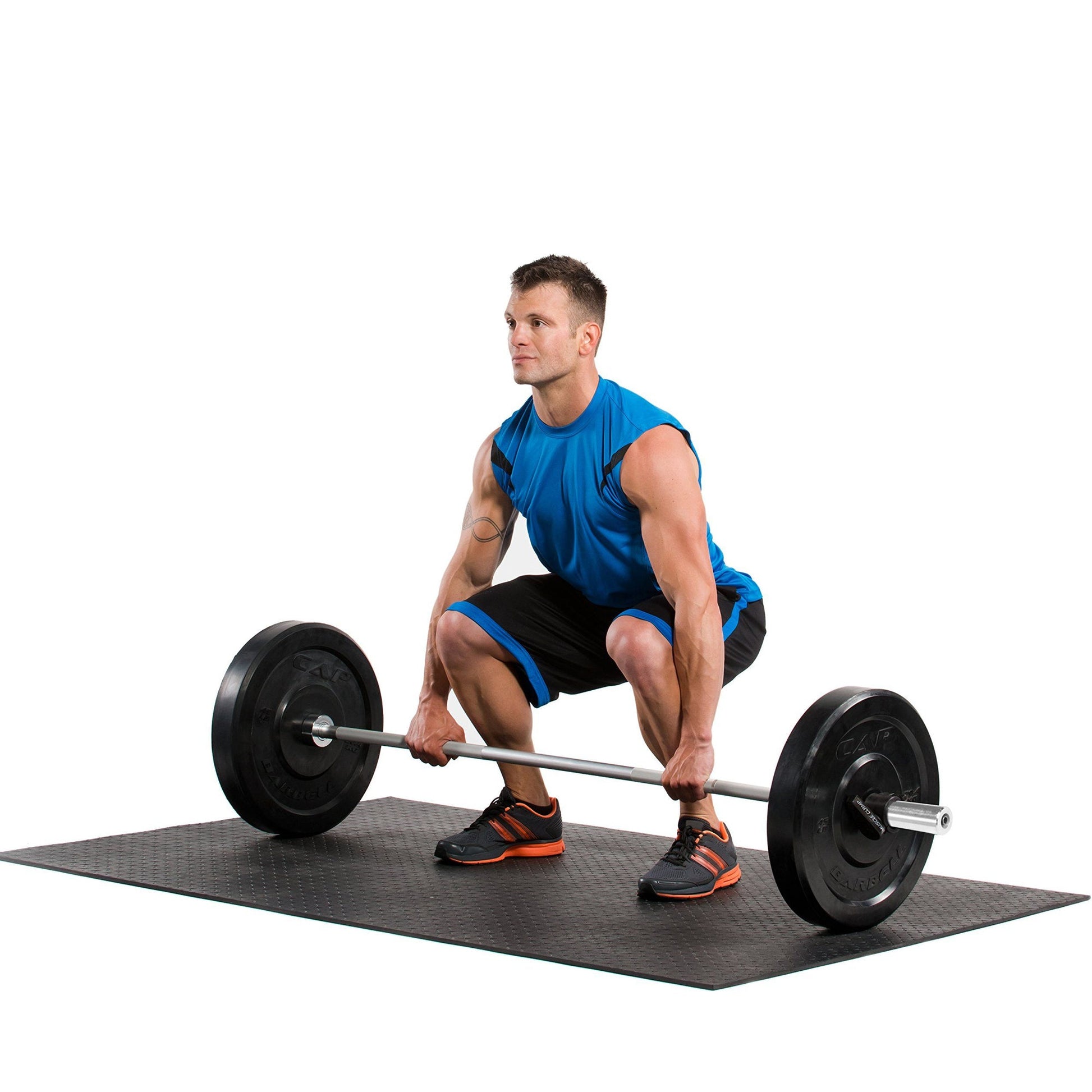 Premium Olympic Weightlifting Barbell – 4ft/5ft/6ft/7ft, Solid Chrome Steel 2" Barbell, Includes Spring Collars, Built for Squats, Bench, and Deadlifts in Home Gyms