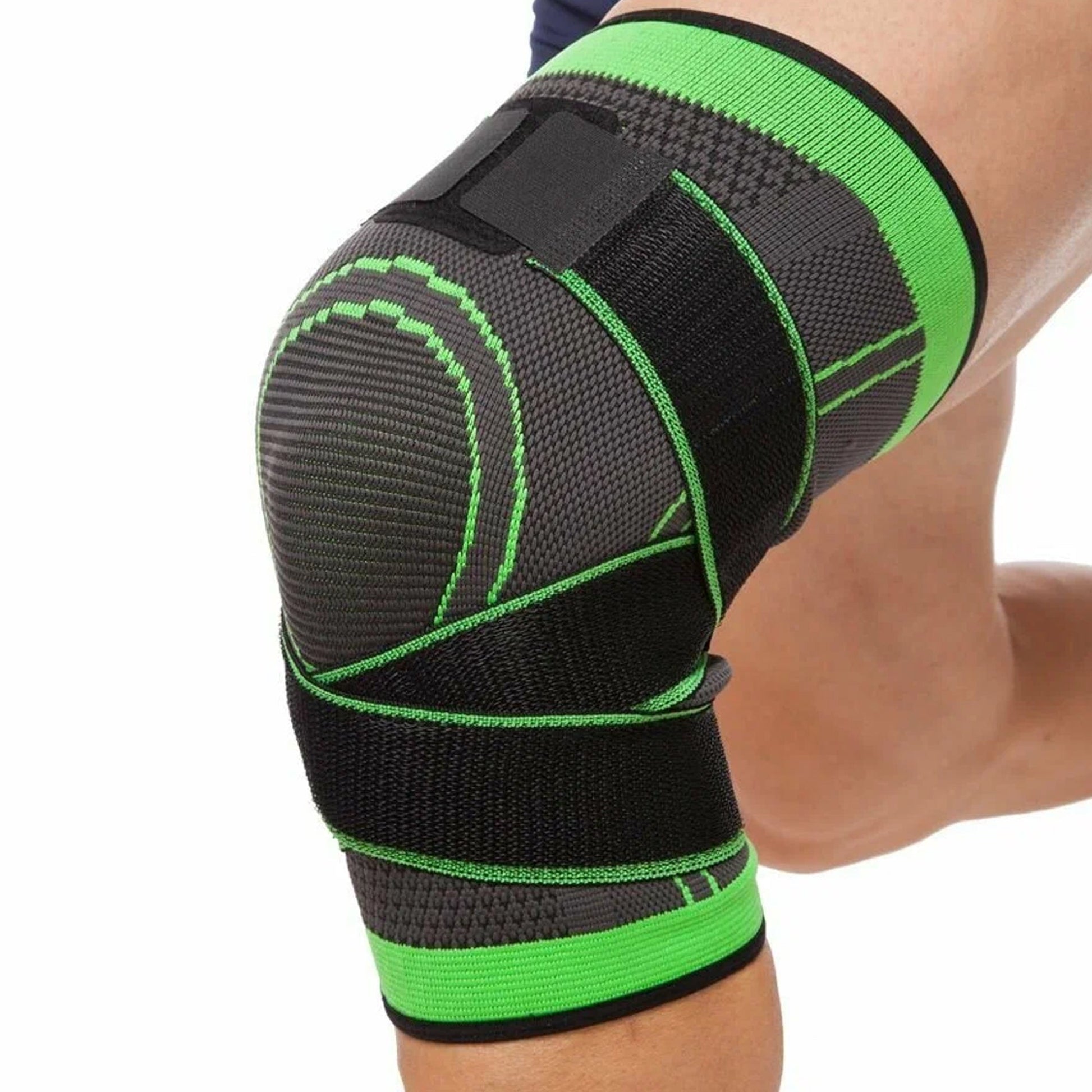 Knee Brace with Adjustable Strap, Neoprene Compression Support for ACL, Meniscus & Joint Pain Relief, Ideal for Running, Sports & Daily Home Fitness