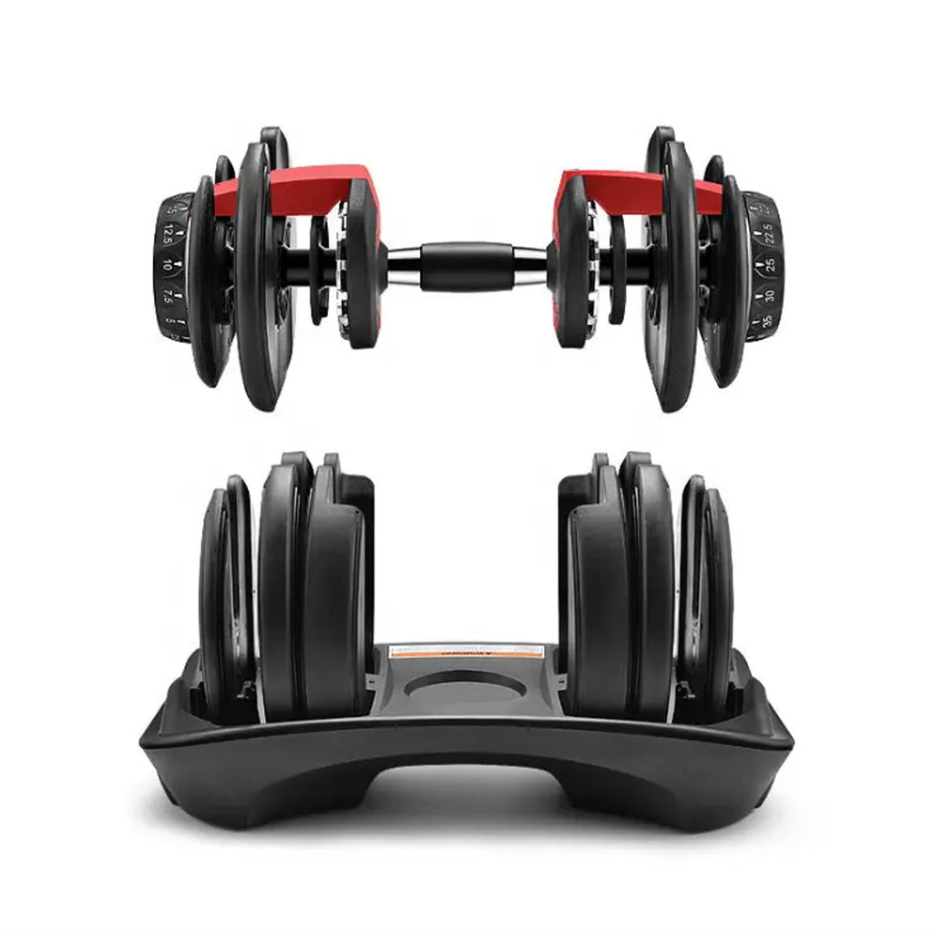 Adjustable Dumbbells 40 kg – Neoprene‑Coated Smart Dial Weights, Multi‑Grip Strength Training for Space‑Saving Home Gym