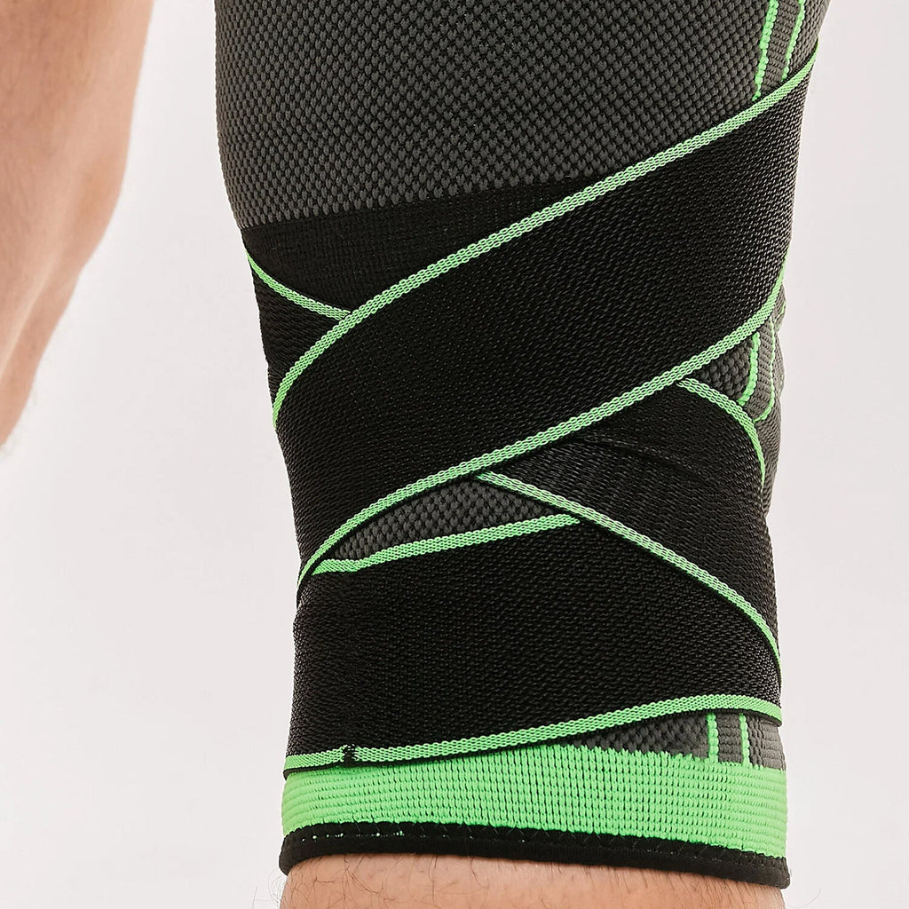 Knee Brace with Adjustable Strap, Neoprene Compression Support for ACL, Meniscus & Joint Pain Relief, Ideal for Running, Sports & Daily Home Fitness