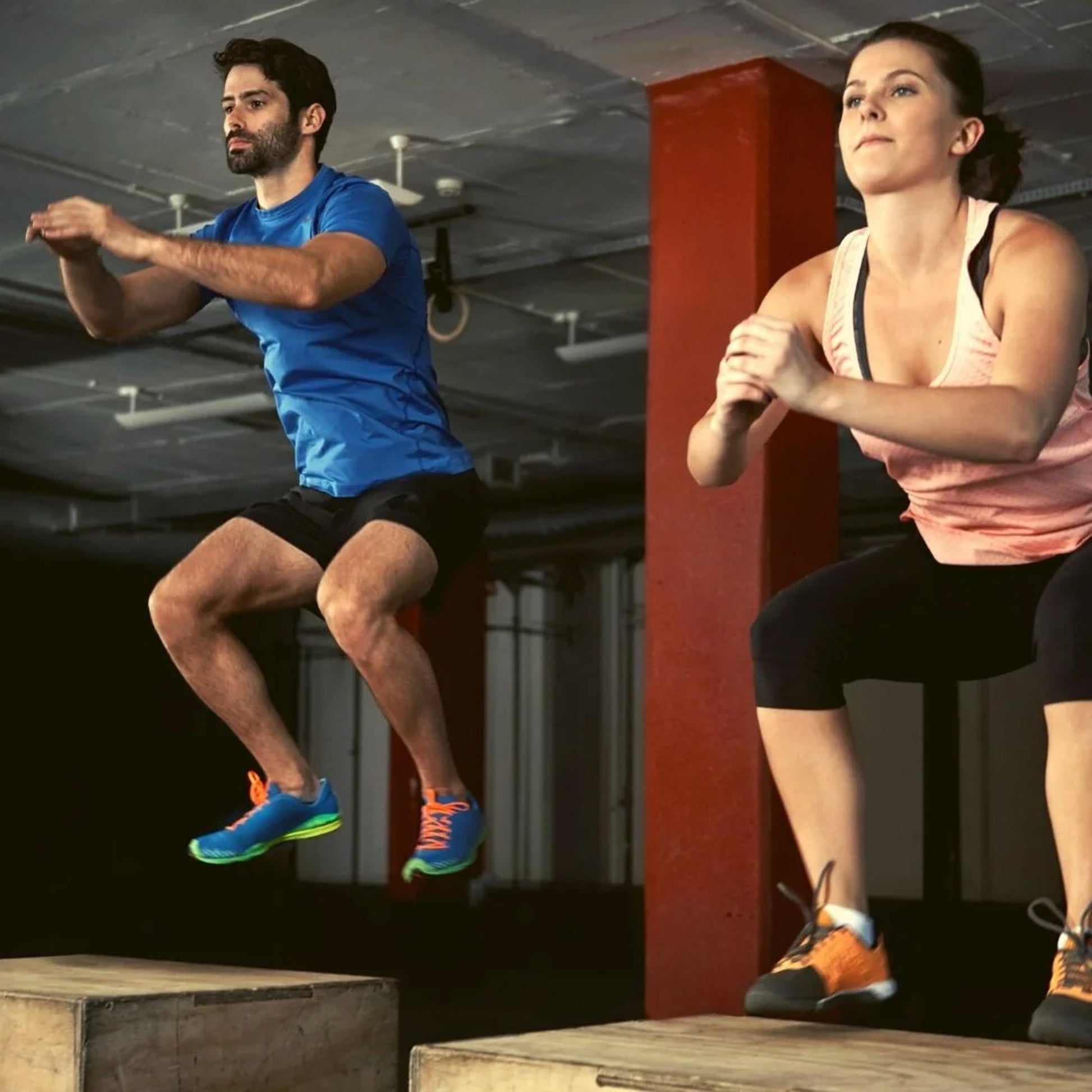 Train Smarter with 3-in-1 Wood Plyometric Box – Durable Puzzle-Lock Design, Non-Slip Grip, Adjustable Heights for Compact Home Gyms