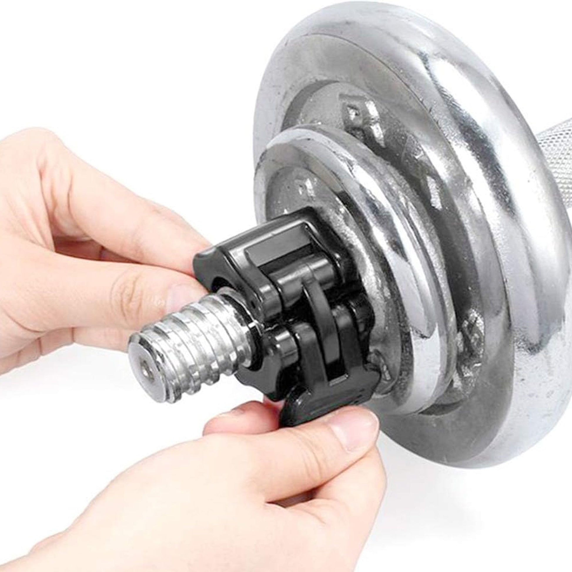 Quick-Lock Barbell Collars – 2" Olympic Weight Clips, Heavy-Duty ABS, Anti-Slip Rubber, Fast Lever Clamp for CrossFit & Home Gym Strength Training
