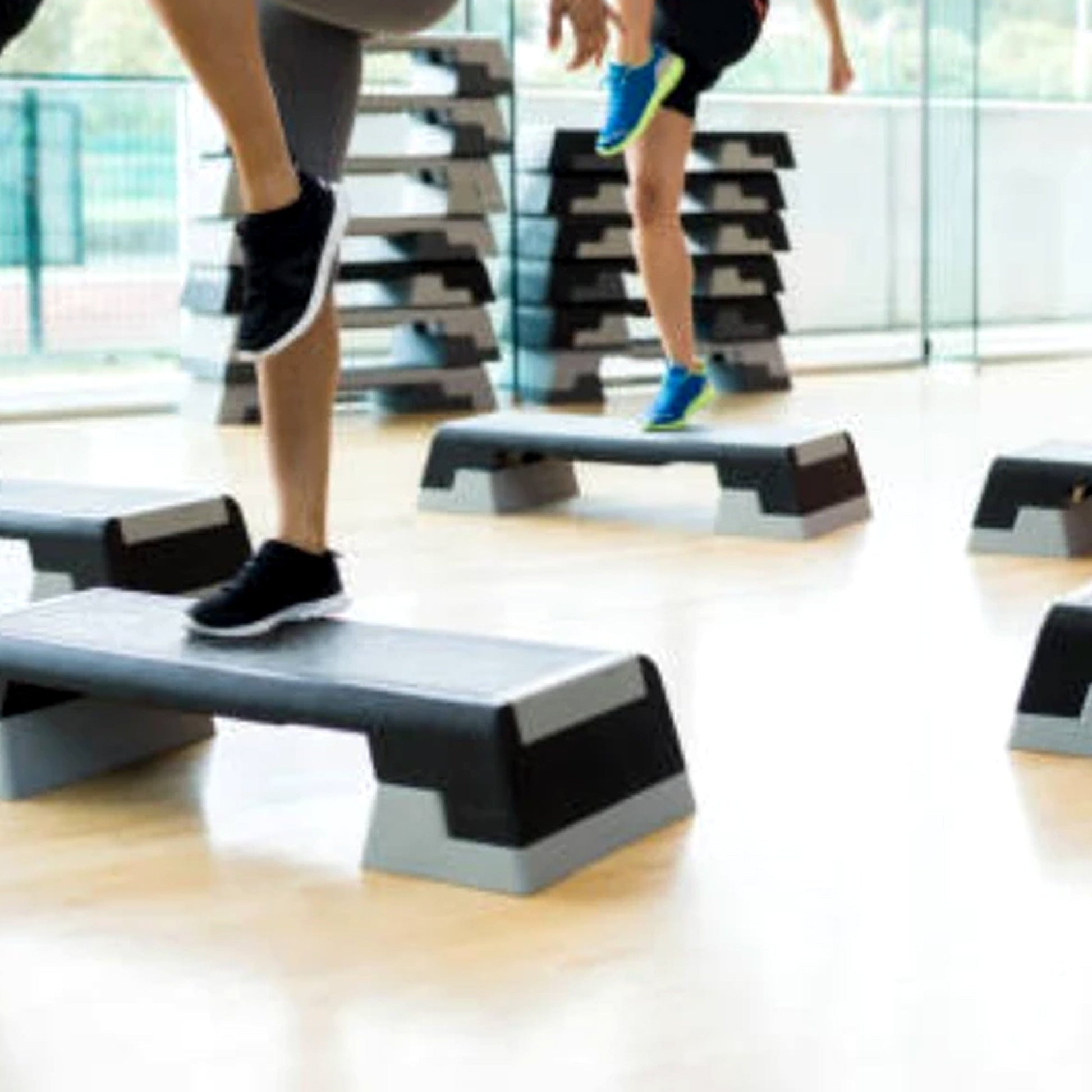Adjustable Aerobic Stepper Platform – Multi-Height Step Board for Cardio, Yoga, and Full-Body Home Workouts