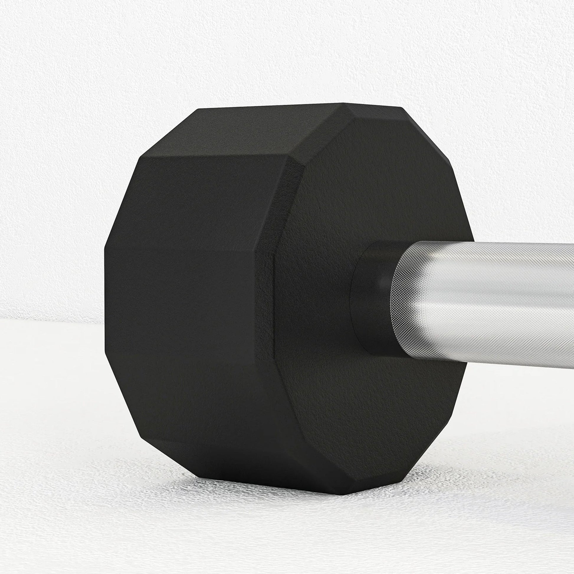 Hex Dumbbells with Rubber Coating, Anti-Roll Design, Knurled Grip for Strength Training – Space-Saving Free Weights for Home Gym and Studio Use