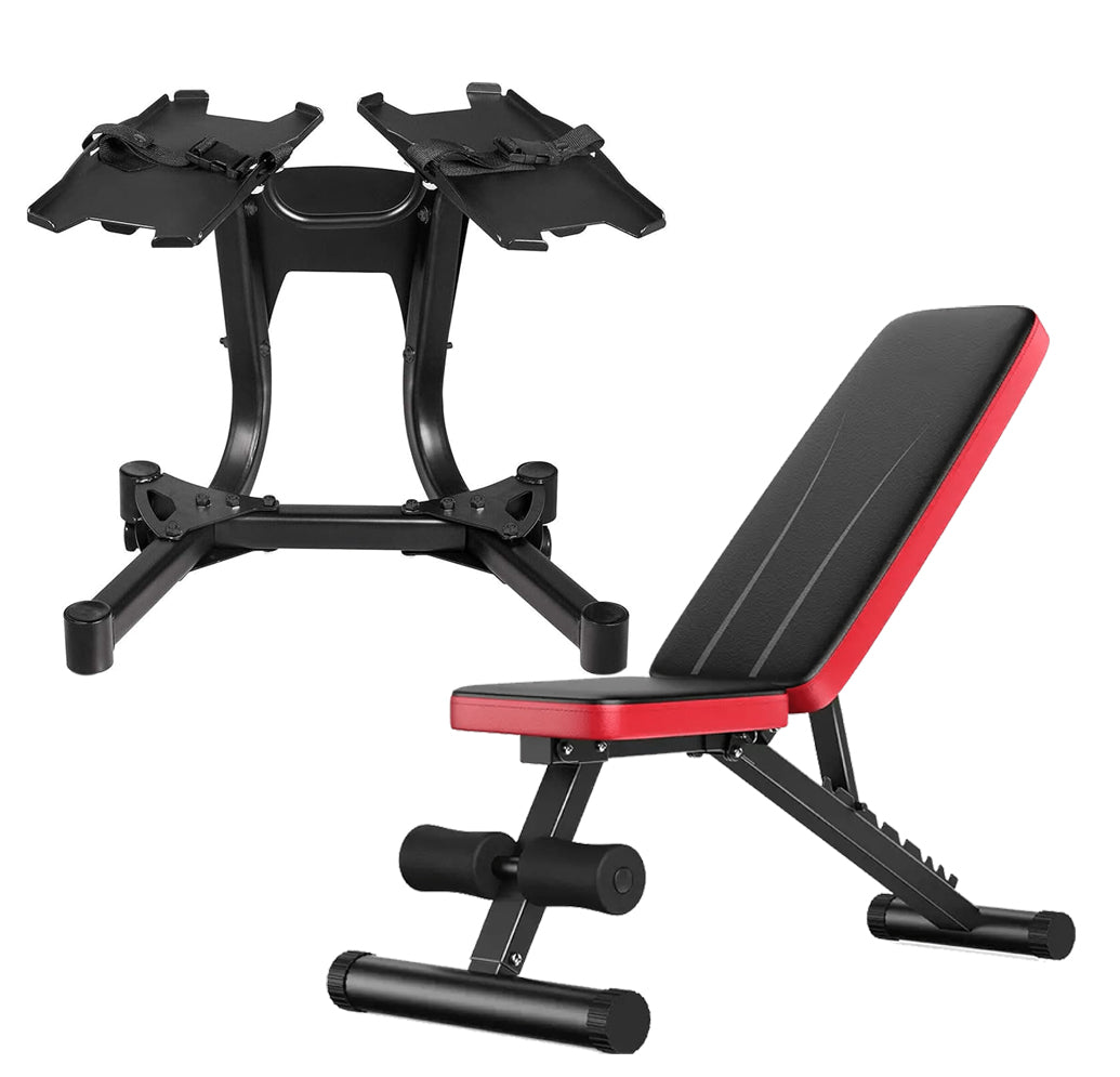 Adjustable Dumbbells 40 kg – Neoprene‑Coated Smart Dial Weights, Multi‑Grip Strength Training for Space‑Saving Home Gym