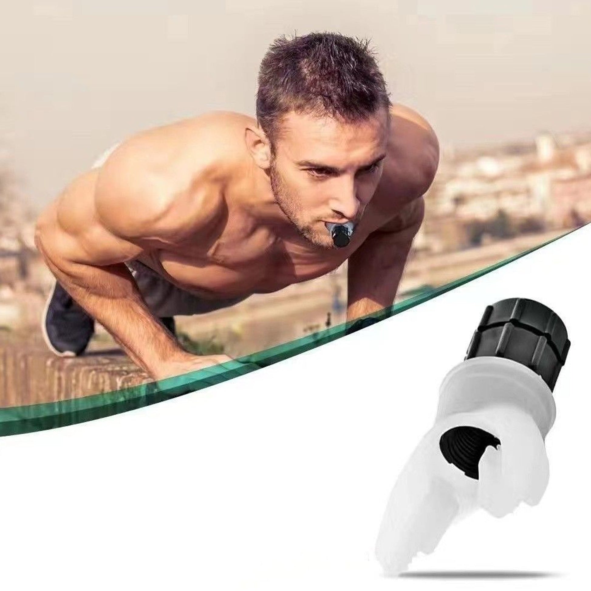 Portable Breathing Trainer | Lung Exerciser for Respiratory Therapy, Endurance & Lung Capacity Improvement