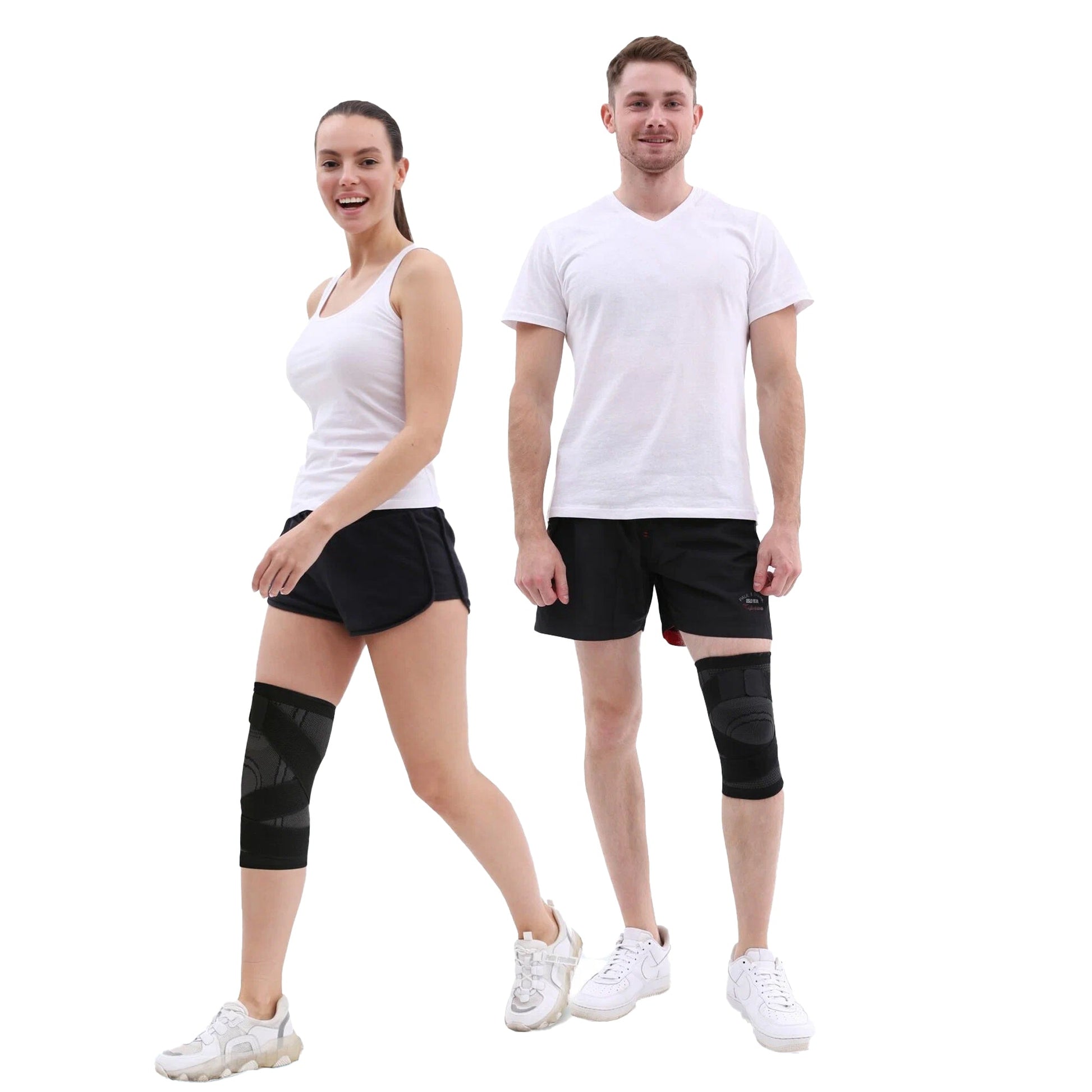 Knee Brace with Adjustable Strap, Neoprene Compression Support for ACL, Meniscus & Joint Pain Relief, Ideal for Running, Sports & Daily Home Fitness