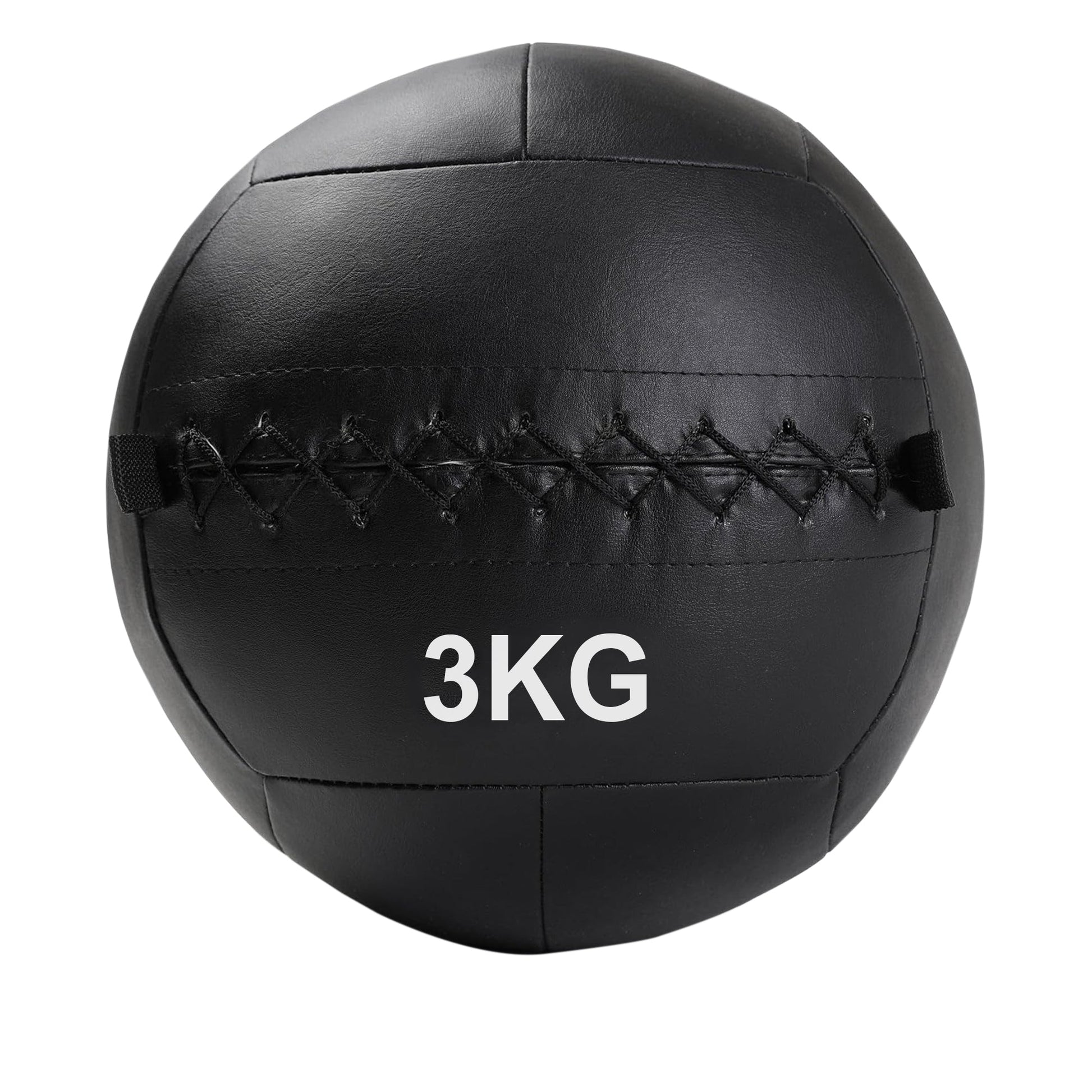 Durable No-Bounce (3–12 kg) Wall Ball Medicine Ball – Textured Vinyl Grip, Reinforced Stitching – Explosive Strength & Power Training for Home Gyms