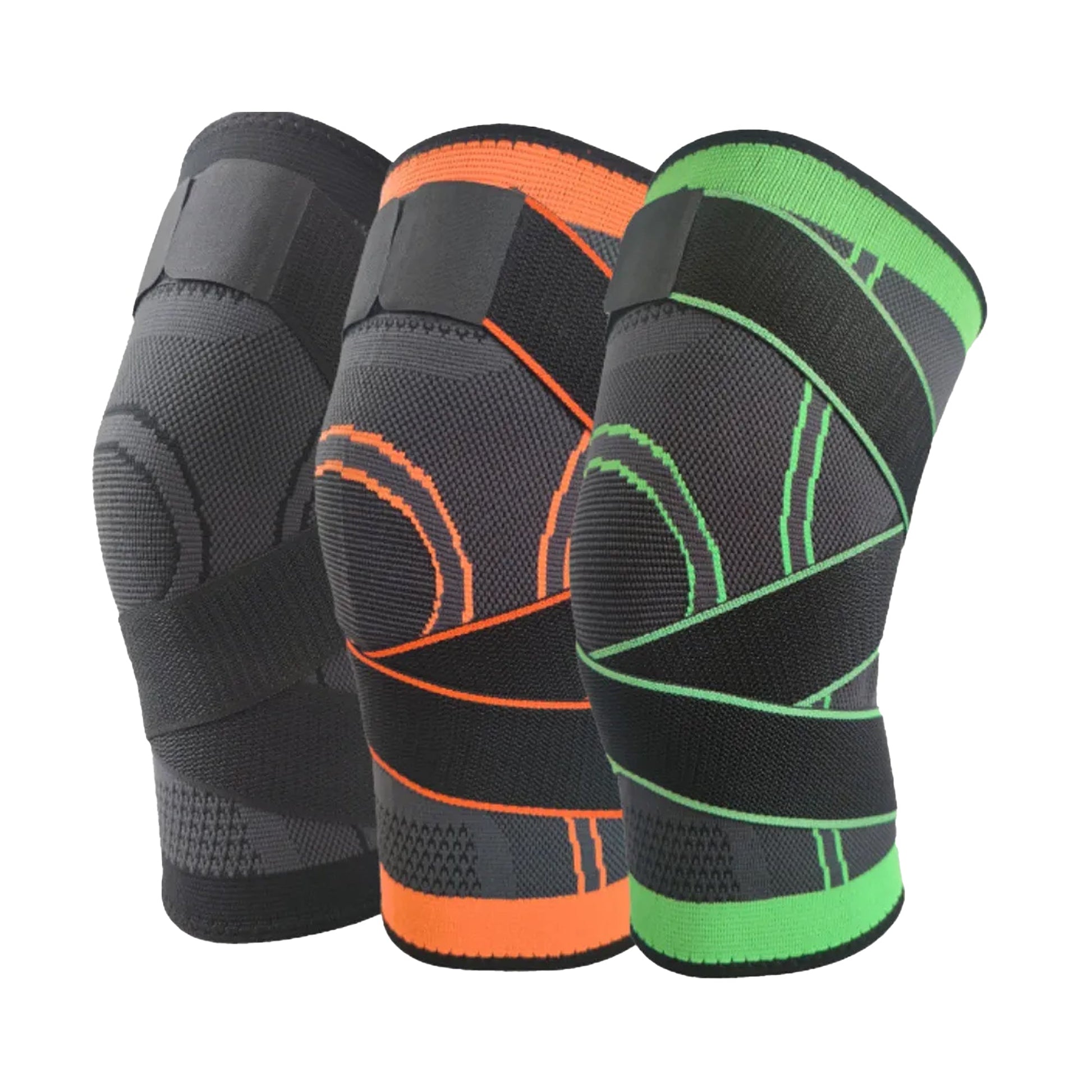 Knee Brace with Adjustable Strap, Neoprene Compression Support for ACL, Meniscus & Joint Pain Relief, Ideal for Running, Sports & Daily Home Fitness