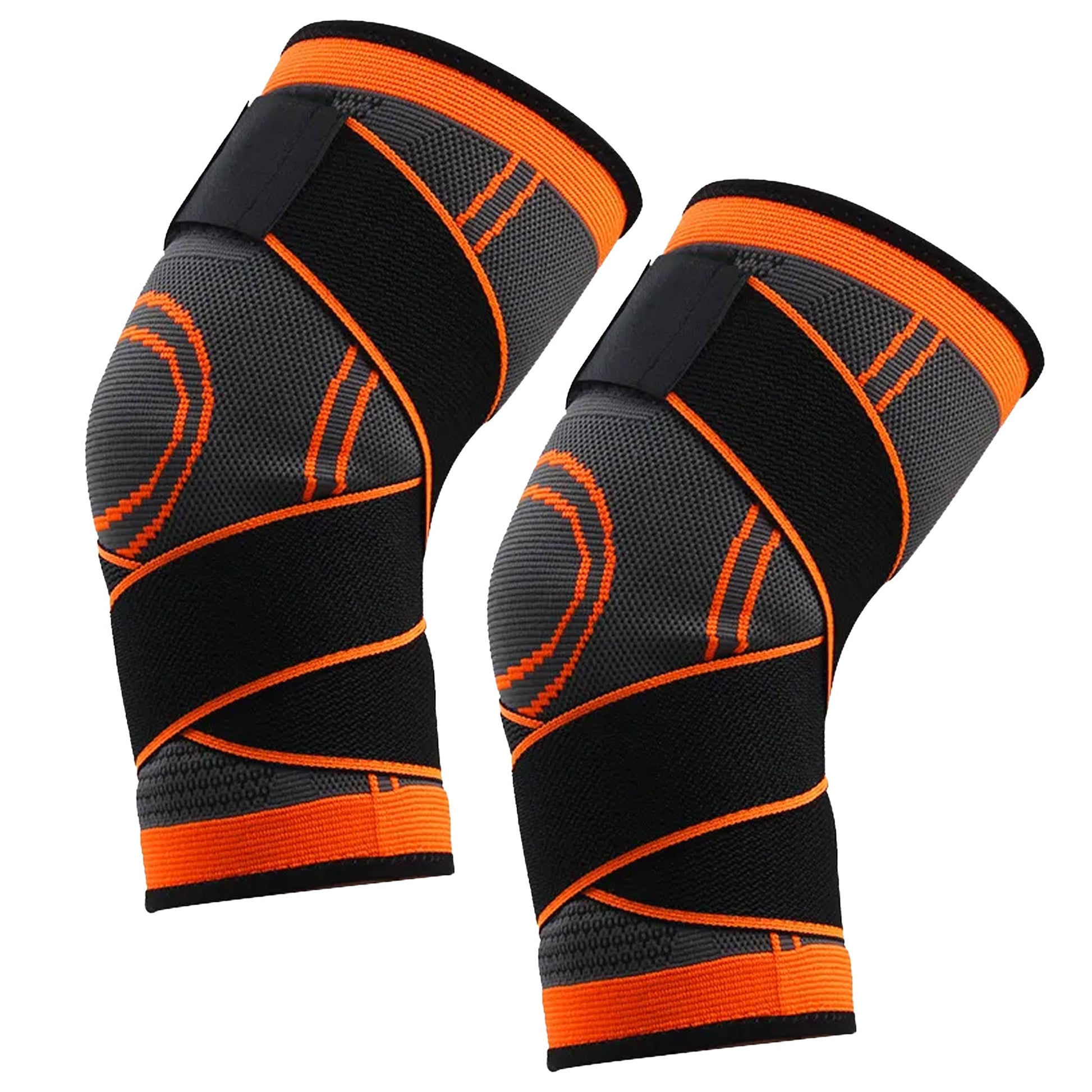 Knee Brace with Adjustable Strap, Neoprene Compression Support for ACL, Meniscus & Joint Pain Relief, Ideal for Running, Sports & Daily Home Fitness