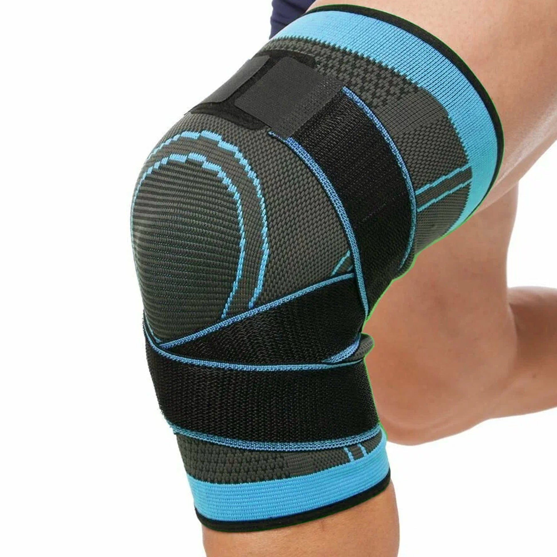Knee Brace with Adjustable Strap, Neoprene Compression Support for ACL, Meniscus & Joint Pain Relief, Ideal for Running, Sports & Daily Home Fitness