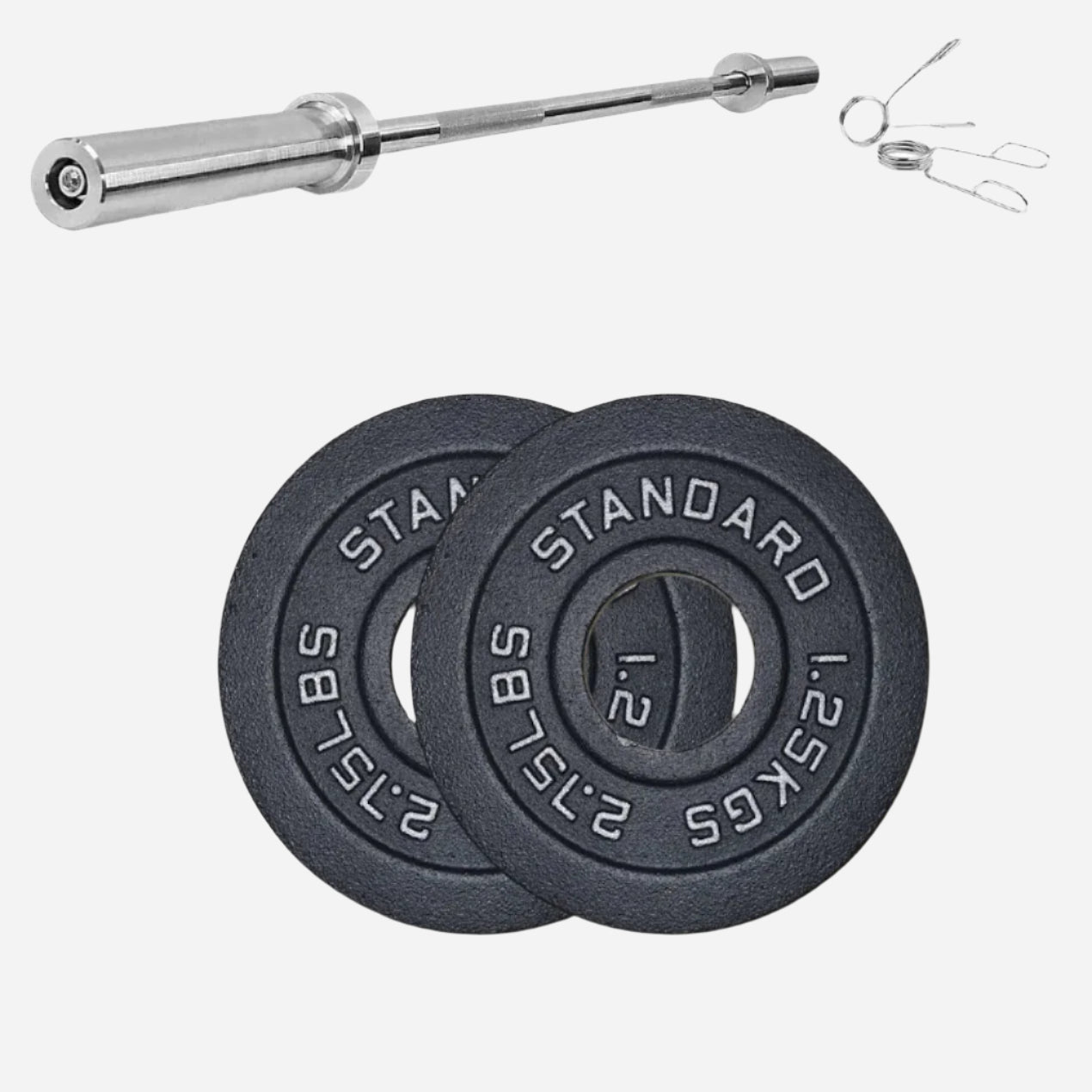 Heavy Duty Cast Iron Weight Plates – Strength Discs, Durable for Weightlifting & Dumbbell Training, Ideal for Home Gym