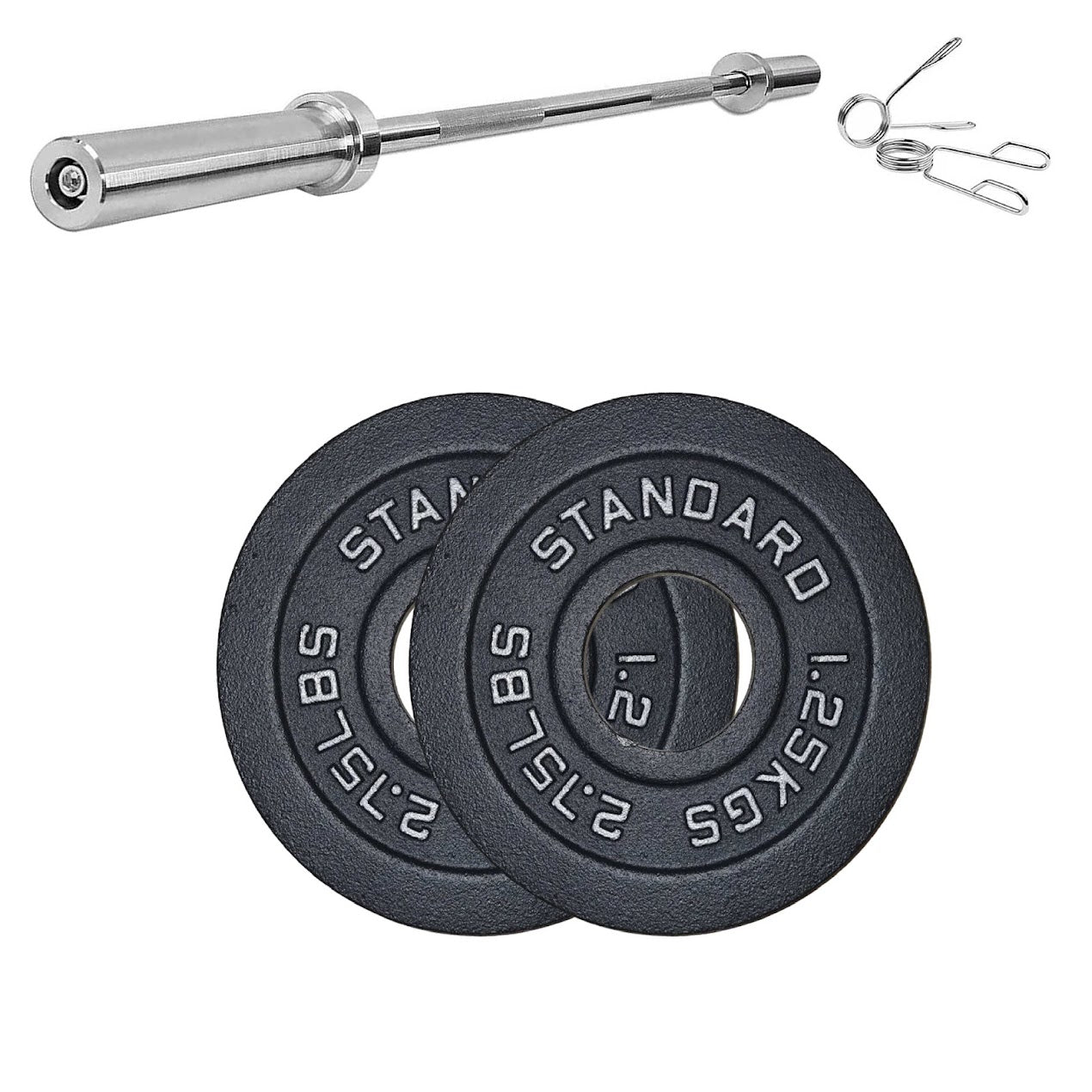 Heavy Duty Cast Iron Weight Plates – Strength Discs, Durable for Weightlifting & Dumbbell Training, Ideal for Home Gym