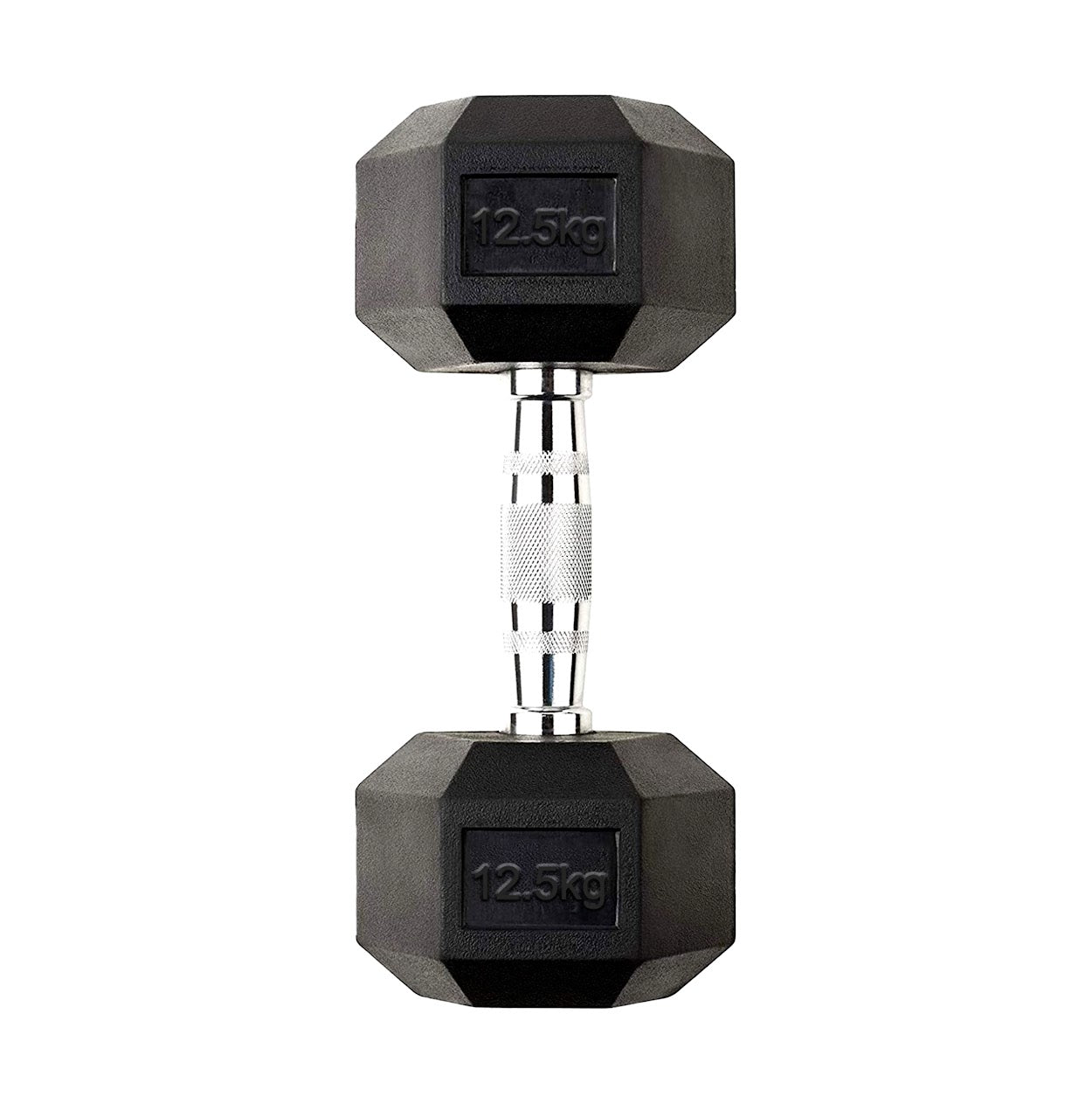 Hex Dumbbells Pairs & Sets (2.5kg–60kg) – Rubber-Coated, Anti-Roll, Knurled Steel Grip – Strength Training Weights for Home Gym or Studio