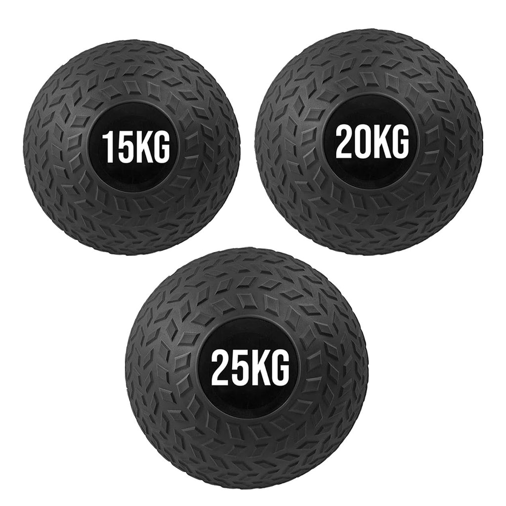 Smash-Proof Slam Ball – Textured Rubber, No‑Bounce Power Ball for Core & Strength Workouts, Durable Grip Training Gear for Home & Garage Gyms