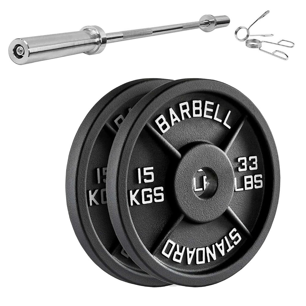 Heavy Duty Cast Iron Weight Plates – Strength Discs, Durable for Weightlifting & Dumbbell Training, Ideal for Home Gym