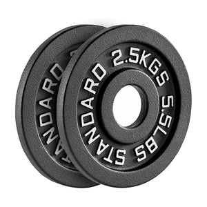 Heavy Duty Cast Iron Weight Plates – Strength Discs, Durable for Weightlifting & Dumbbell Training, Ideal for Home Gym