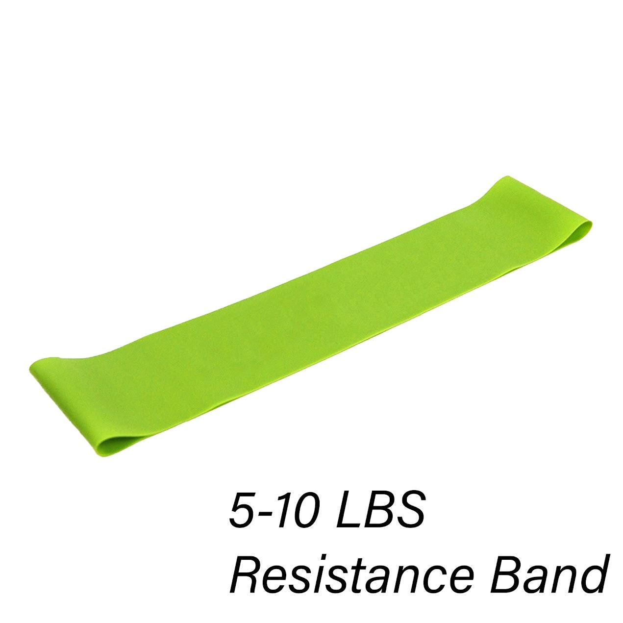 Light Resistance Loop Bands – 5‑Pack Latex Exercise Bands for Strength Training, Pilates, Yoga & Home Workouts – Compact, Color‑Coded & Non‑Roll