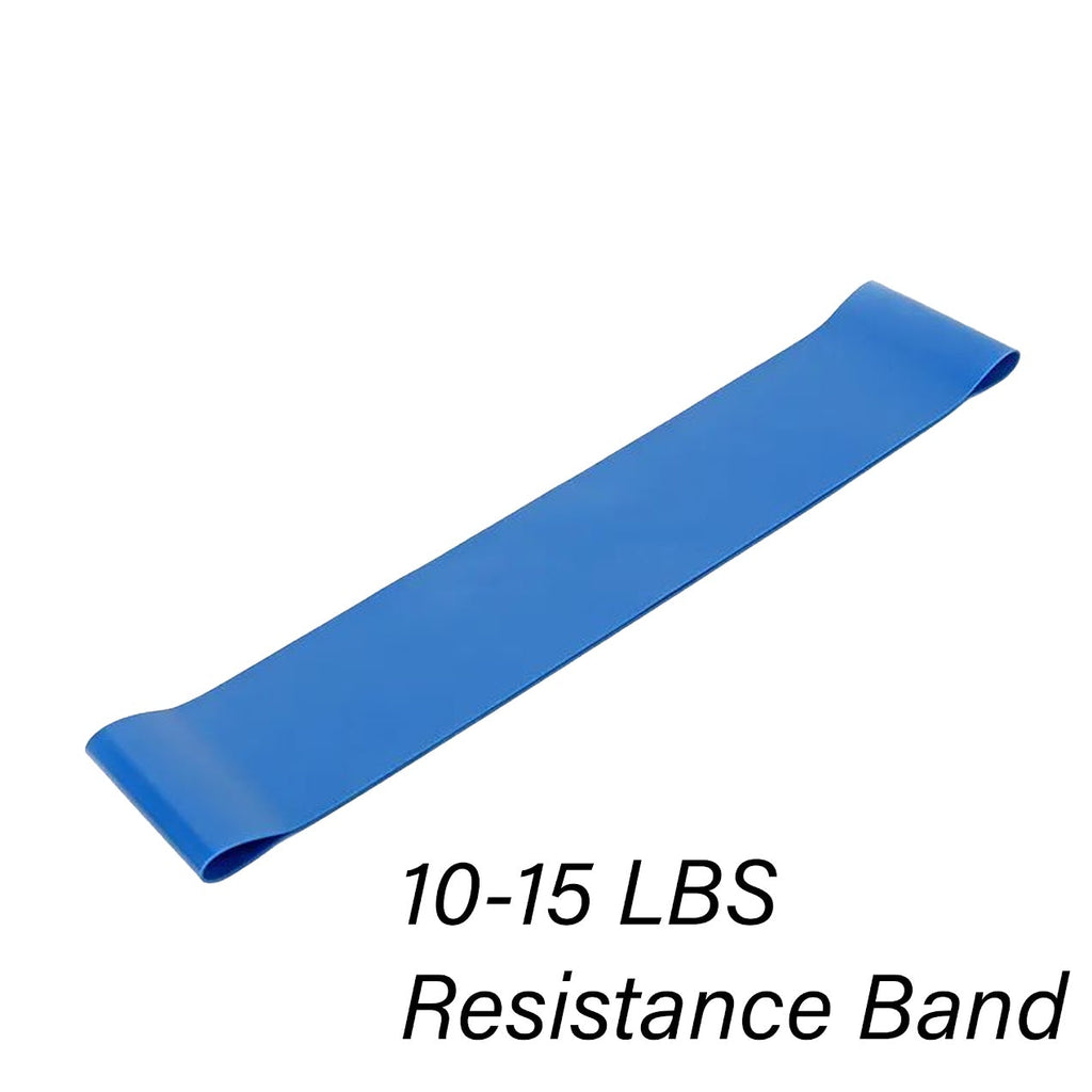 Light Resistance Loop Bands – 5‑Pack Latex Exercise Bands for Strength Training, Pilates, Yoga & Home Workouts – Compact, Color‑Coded & Non‑Roll
