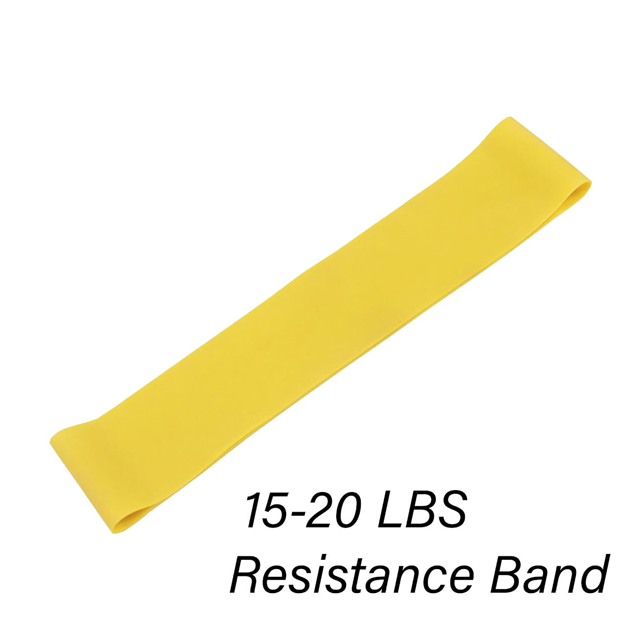Light Resistance Loop Bands – 5‑Pack Latex Exercise Bands for Strength Training, Pilates, Yoga & Home Workouts – Compact, Color‑Coded & Non‑Roll