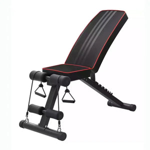 7‑Position Adjustable Weight Bench – Foldable Steel Frame, Quick Lock, Decline/Incline/Flat Angles – 320 kg Capacity – Ideal for Home Gyms