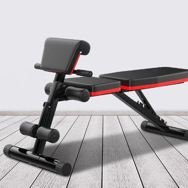 7‑Position Adjustable Weight Bench – Foldable Steel Frame, Quick Lock, Decline/Incline/Flat Angles – 320 kg Capacity – Ideal for Home Gyms