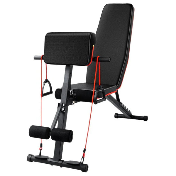7‑Position Adjustable Weight Bench – Foldable Steel Frame, Quick Lock, Decline/Incline/Flat Angles – 320 kg Capacity – Ideal for Home Gyms