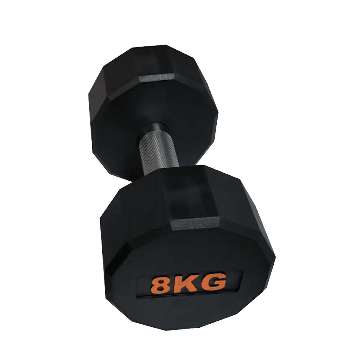 Hex Dumbbells with Rubber Coating, Anti-Roll Design, Knurled Grip for Strength Training – Space-Saving Free Weights for Home Gym and Studio Use