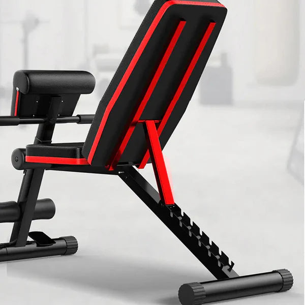 7‑Position Adjustable Weight Bench – Foldable Steel Frame, Quick Lock, Decline/Incline/Flat Angles – 320 kg Capacity – Ideal for Home Gyms