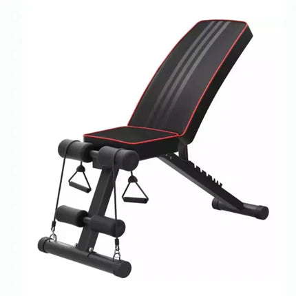 7‑Position Adjustable Weight Bench – Foldable Steel Frame, Quick Lock, Decline/Incline/Flat Angles – 320 kg Capacity – Ideal for Home Gyms