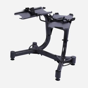 Adjustable Dumbbell Stand - 24kg & 40kg Dumbbells Available - Powder Coated Steel Rack with Dial‑Weight Support & Belt – Space‑Saving Home Gym Equipment for Men & Women