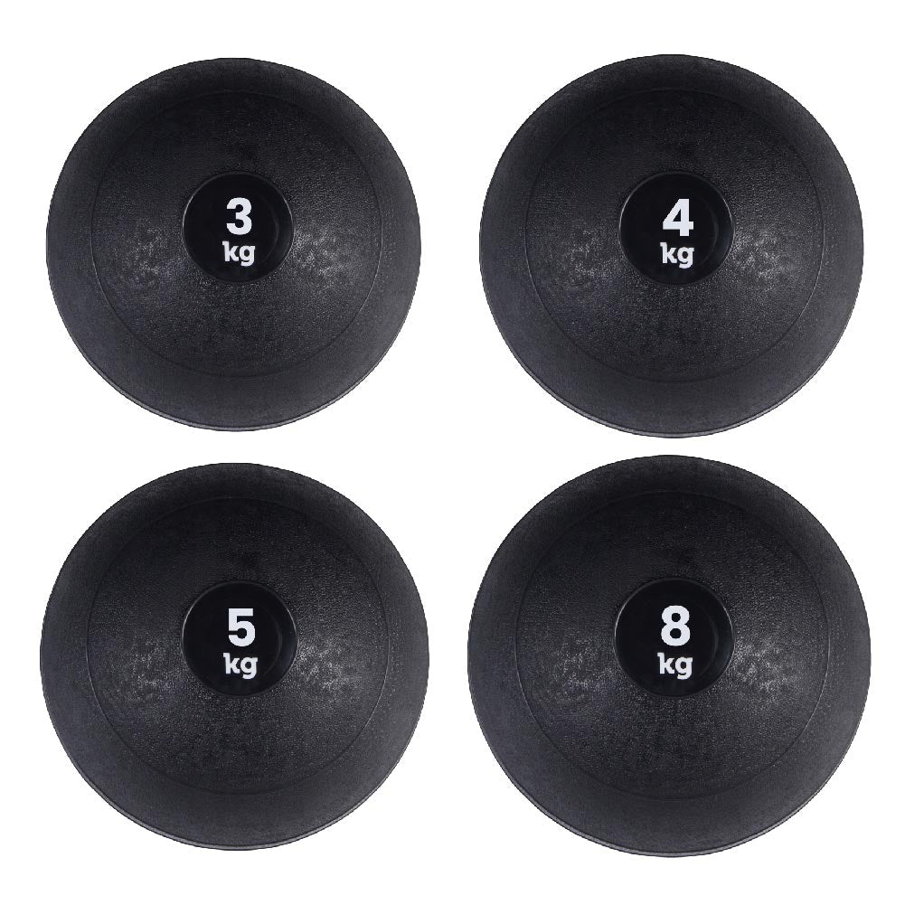 No‑Bounce Slam Ball for Home Workouts – Sand‑Filled, Textured Rubber Medicine Ball for Full‑Body Conditioning – 3kg–25kg – Space‑Saving Strength Gear