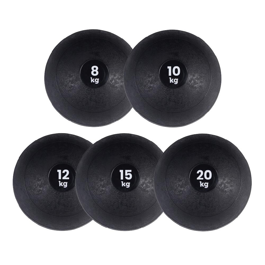 No‑Bounce Slam Ball for Home Workouts – Sand‑Filled, Textured Rubber Medicine Ball for Full‑Body Conditioning – 3kg–25kg – Space‑Saving Strength Gear