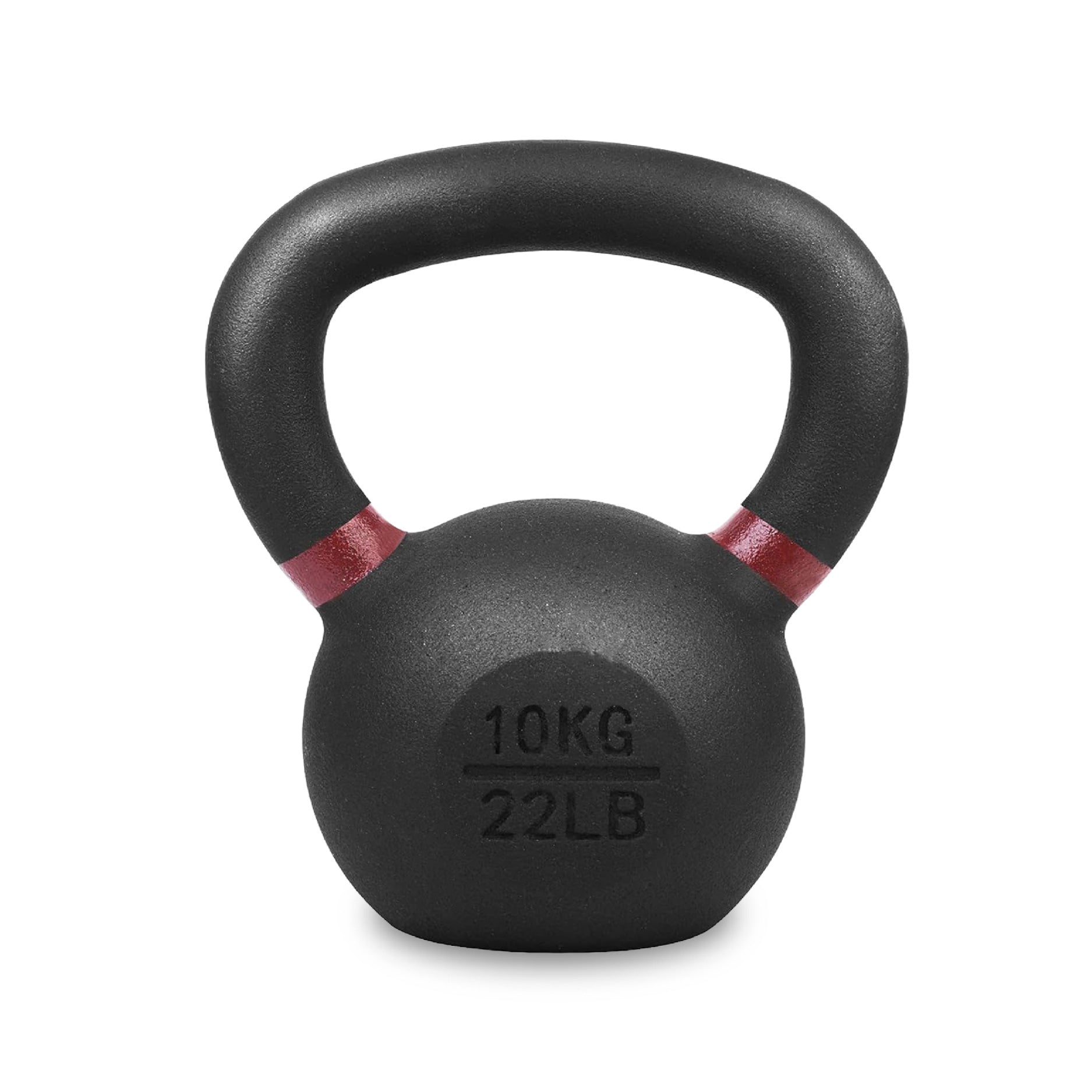 Ultimate Home Gym Kettlebell – Solid Cast Iron, Powder-Coated Grip, Anti-Roll Base, Ideal for Strength Training & Functional Fitness Spaces