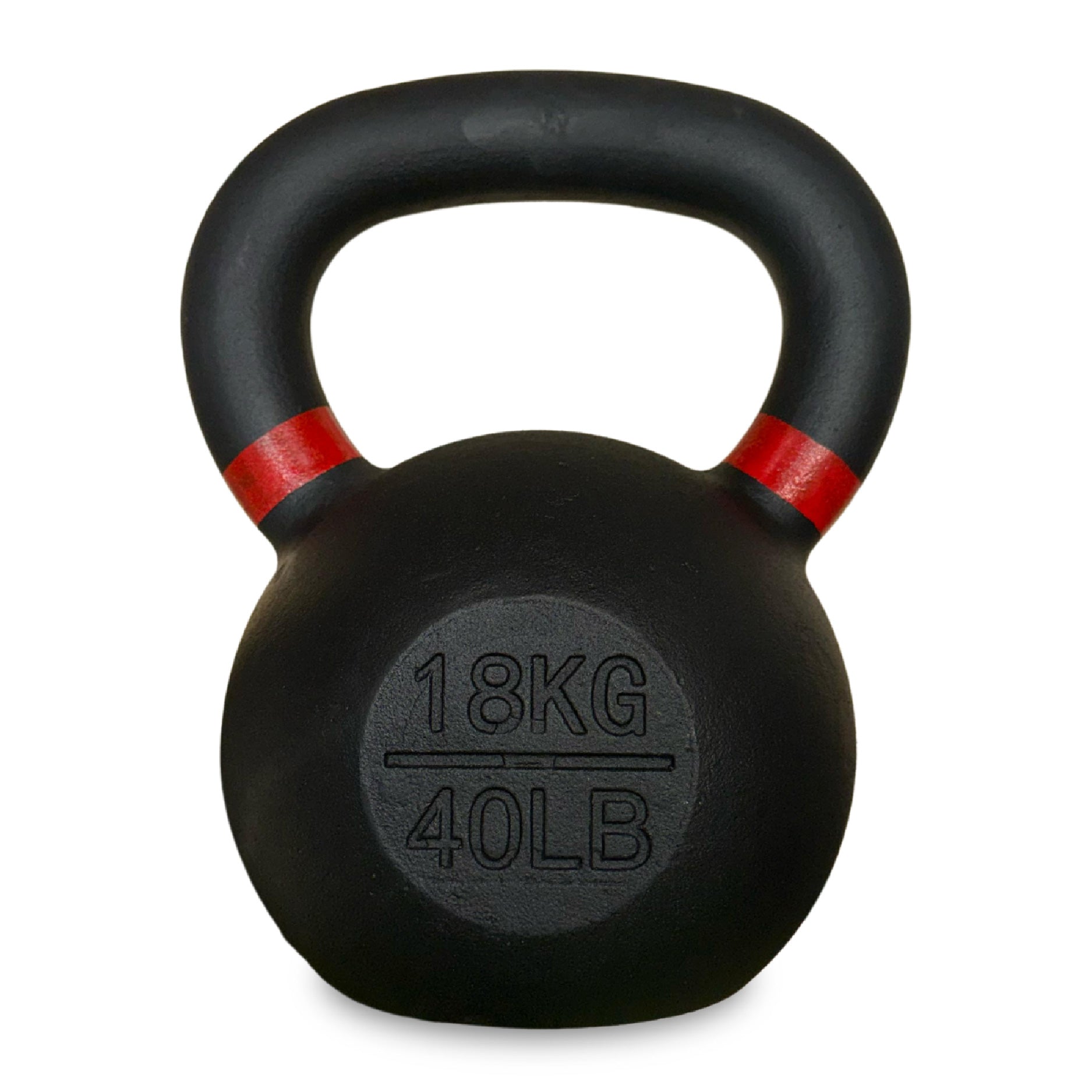 Ultimate Home Gym Kettlebell – Solid Cast Iron, Powder-Coated Grip, Anti-Roll Base, Ideal for Strength Training & Functional Fitness Spaces