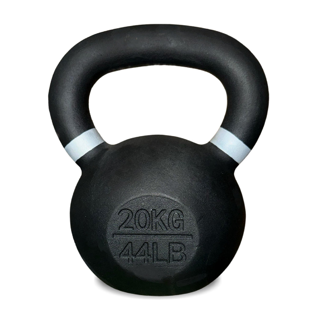 Ultimate Home Gym Kettlebell – Solid Cast Iron, Powder-Coated Grip, Anti-Roll Base, Ideal for Strength Training & Functional Fitness Spaces