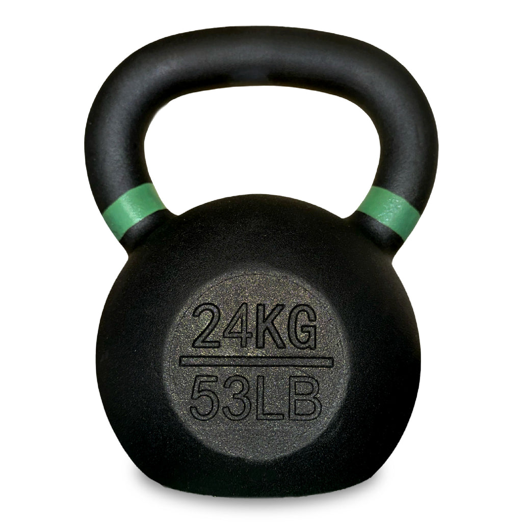 Ultimate Home Gym Kettlebell – Solid Cast Iron, Powder-Coated Grip, Anti-Roll Base, Ideal for Strength Training & Functional Fitness Spaces