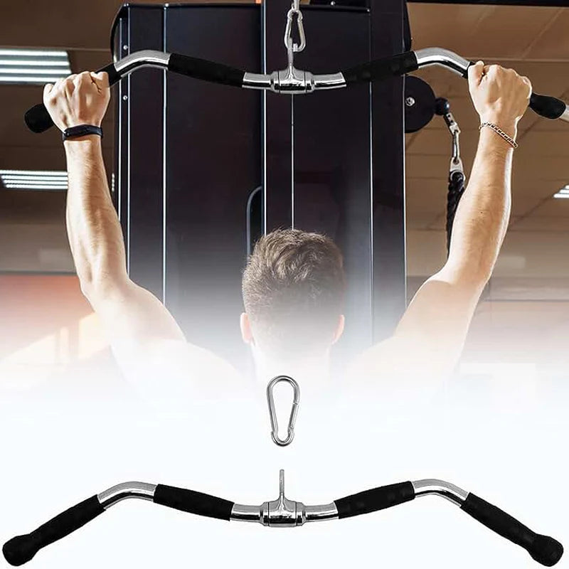 Target Every Muscle with Cable Machine Attachments | Multi-Angle Bars & Grips for Strength, Control & Isolation | Perfect for Home & Commercial Gym Training