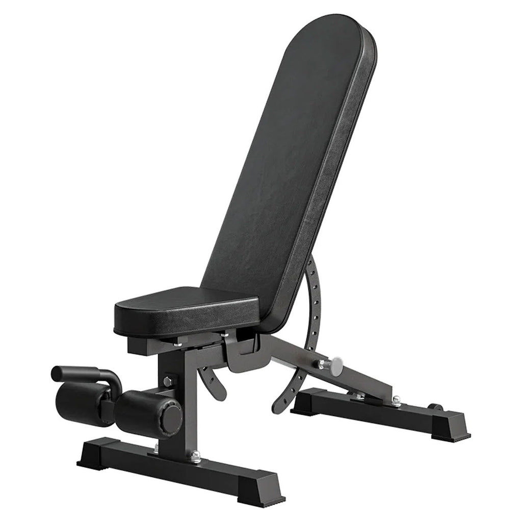 High-Performance Folding Weight Bench – 9-Position Adjustable Design, 450kg Load Capacity, Compact Build & Padded Support for Full-Body Home Gym Workouts