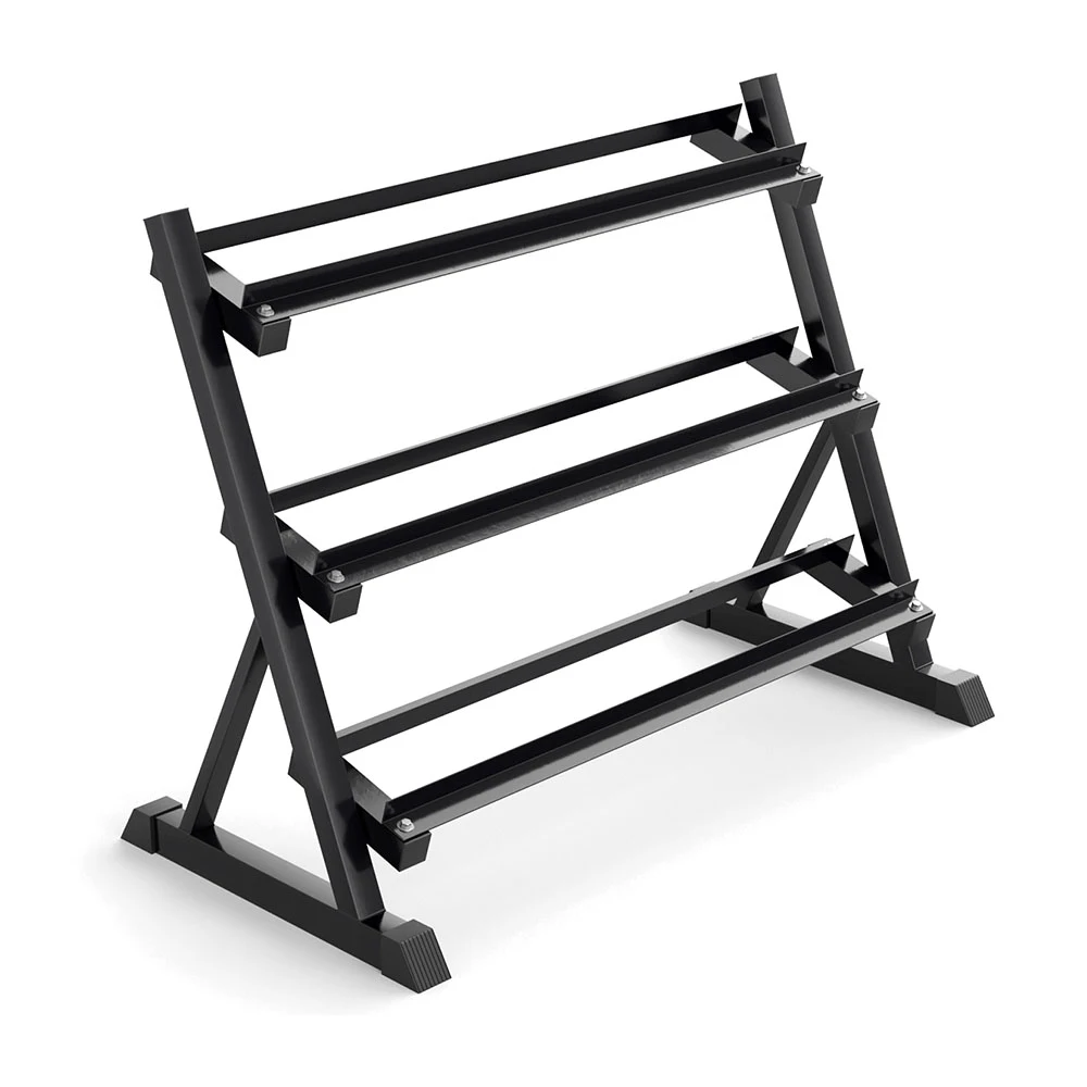 Hex Dumbbell Storage Rack – Heavy Duty Steel Weight Stand for Home Gym