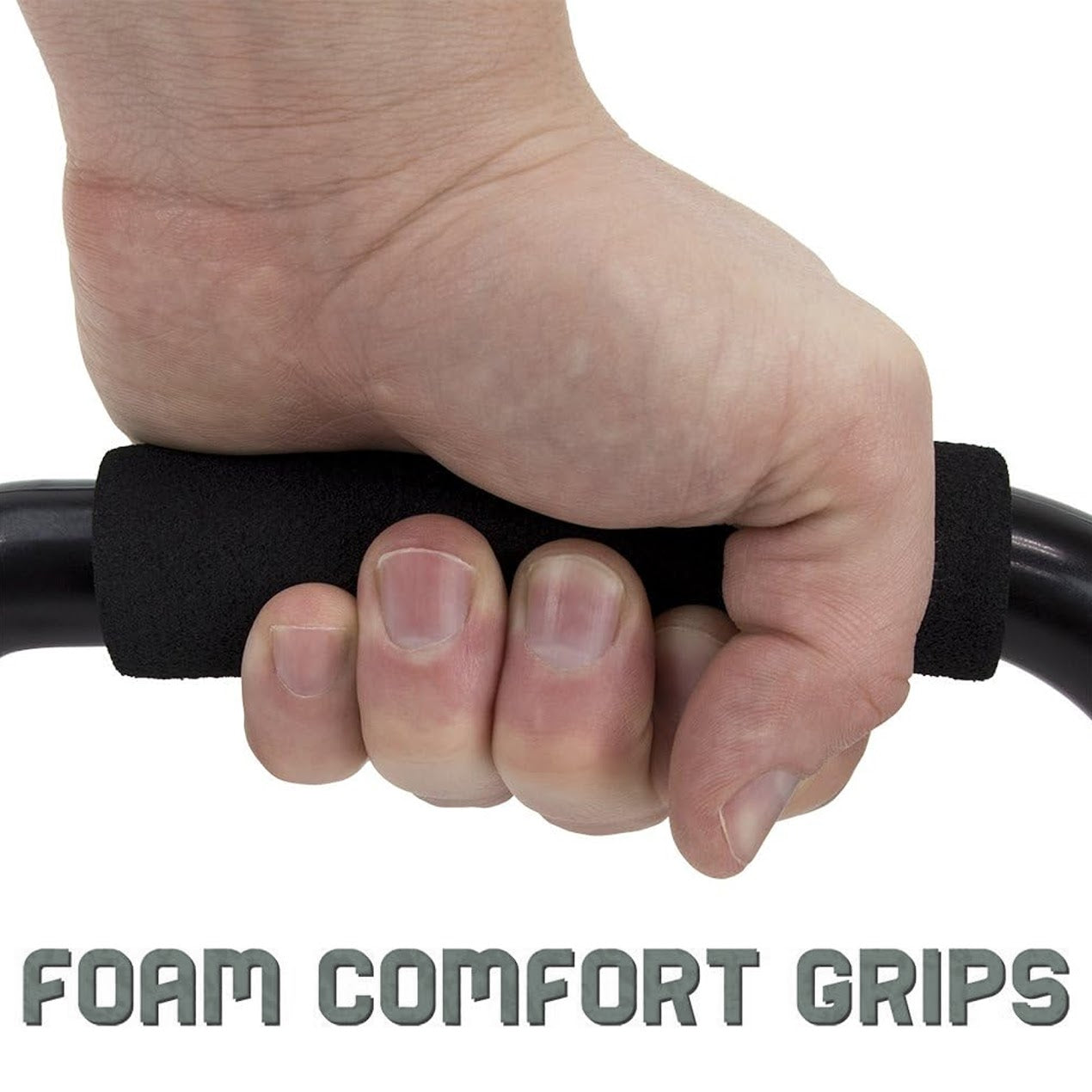 Strength Station Push-Up Handles | Enhance Chest & Shoulder Workouts | Premium Grip Support | Joint-Friendly Design for Home & Gym Training | Compact & Durable