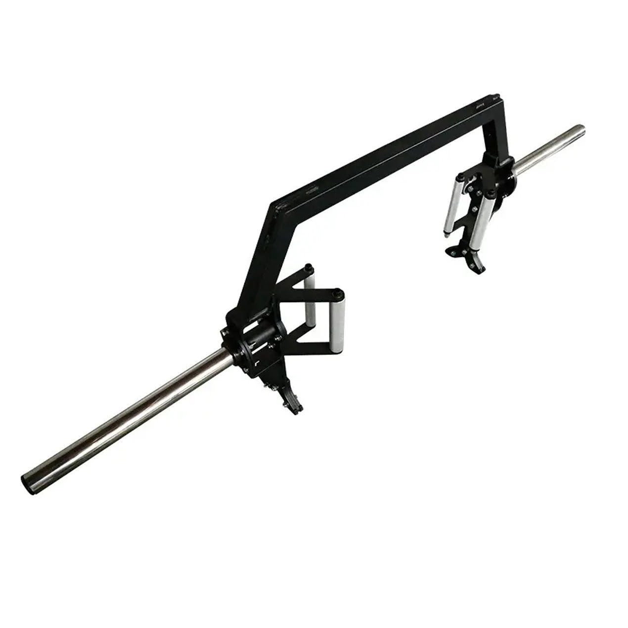 Premium Steel 20 kg Hex Trap Bar – Open-Ended Frame, Deadlift Jack & Smooth-Spin Sleeves – Ideal for Shrugs, Deadlifts & Home Fitness Spaces