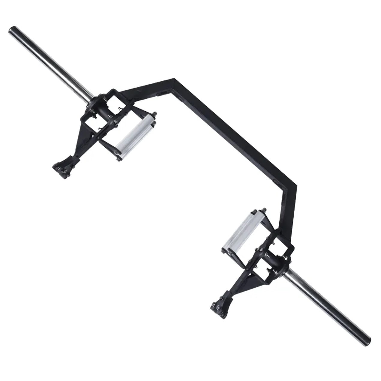 Premium Steel 20 kg Hex Trap Bar – Open-Ended Frame, Deadlift Jack & Smooth-Spin Sleeves – Ideal for Shrugs, Deadlifts & Home Fitness Spaces