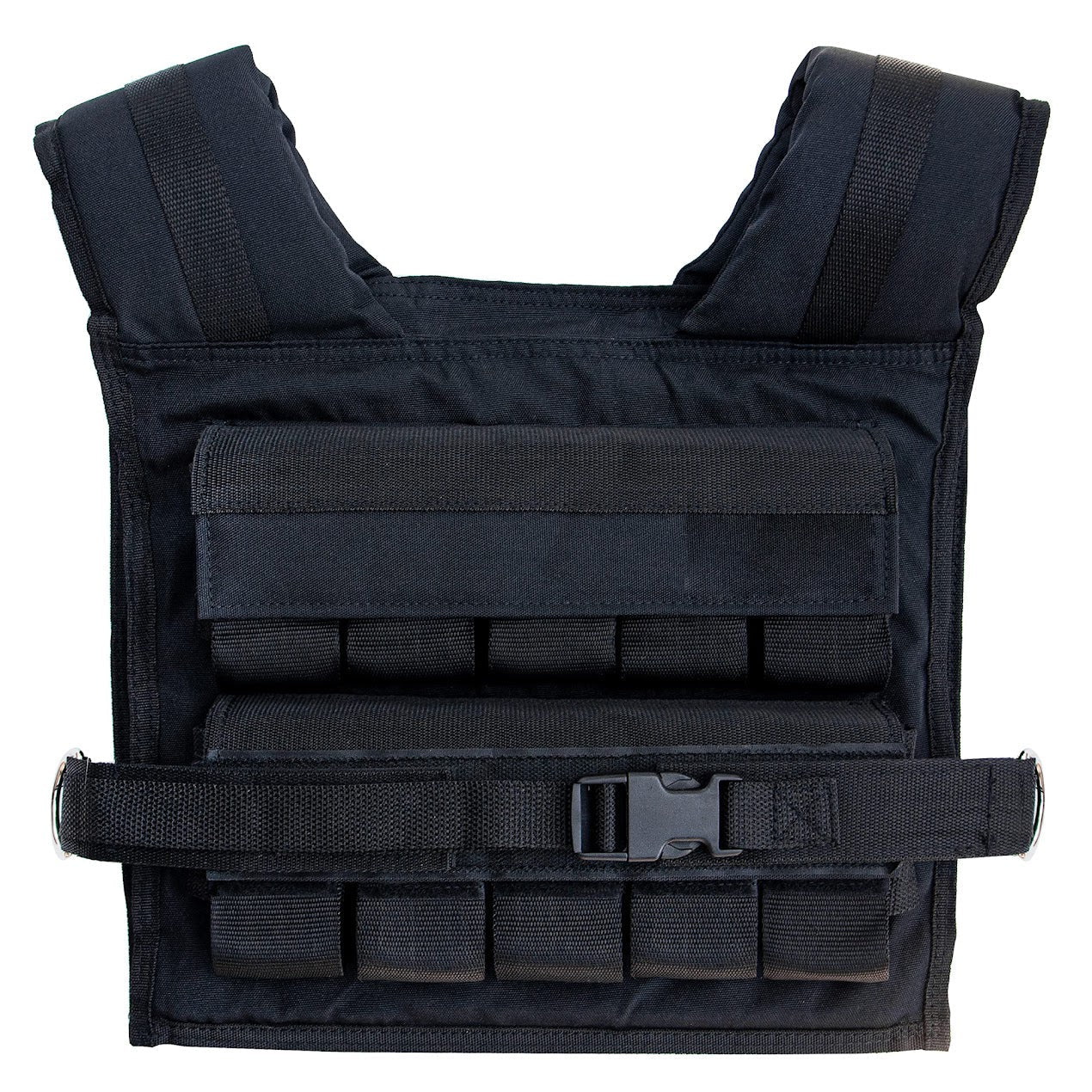 Power Load 30kg Weighted Vest for Full-Body Training | Adjustable Fit with Removable Steel Weights & Reflective Design | Ideal for Running, Cardio & Strength Workouts